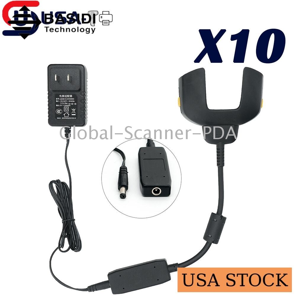 10PCS TC70 Charging Charger Cable For Zebra TC70 TC75 TC77 TC72 CHG-TC7X-CBL1-01