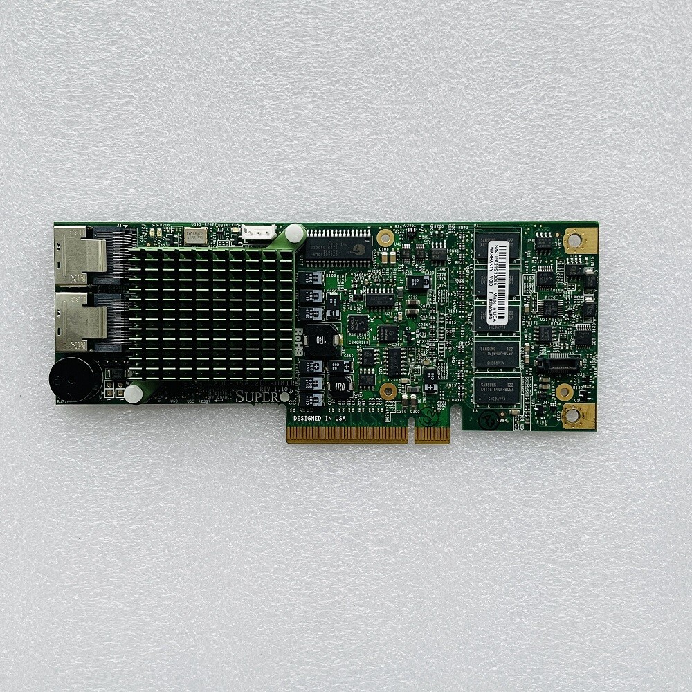 Supermicro AOC-USAS2LP-H8iR UIO 512MB 8-Port Internal SAS2 6Gbps RAID Controller