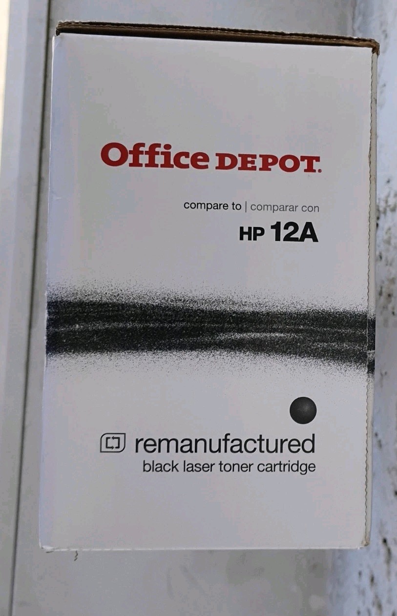 OFFICE DEPOT LASER TONER CARTRIDGE FITS HP 12A