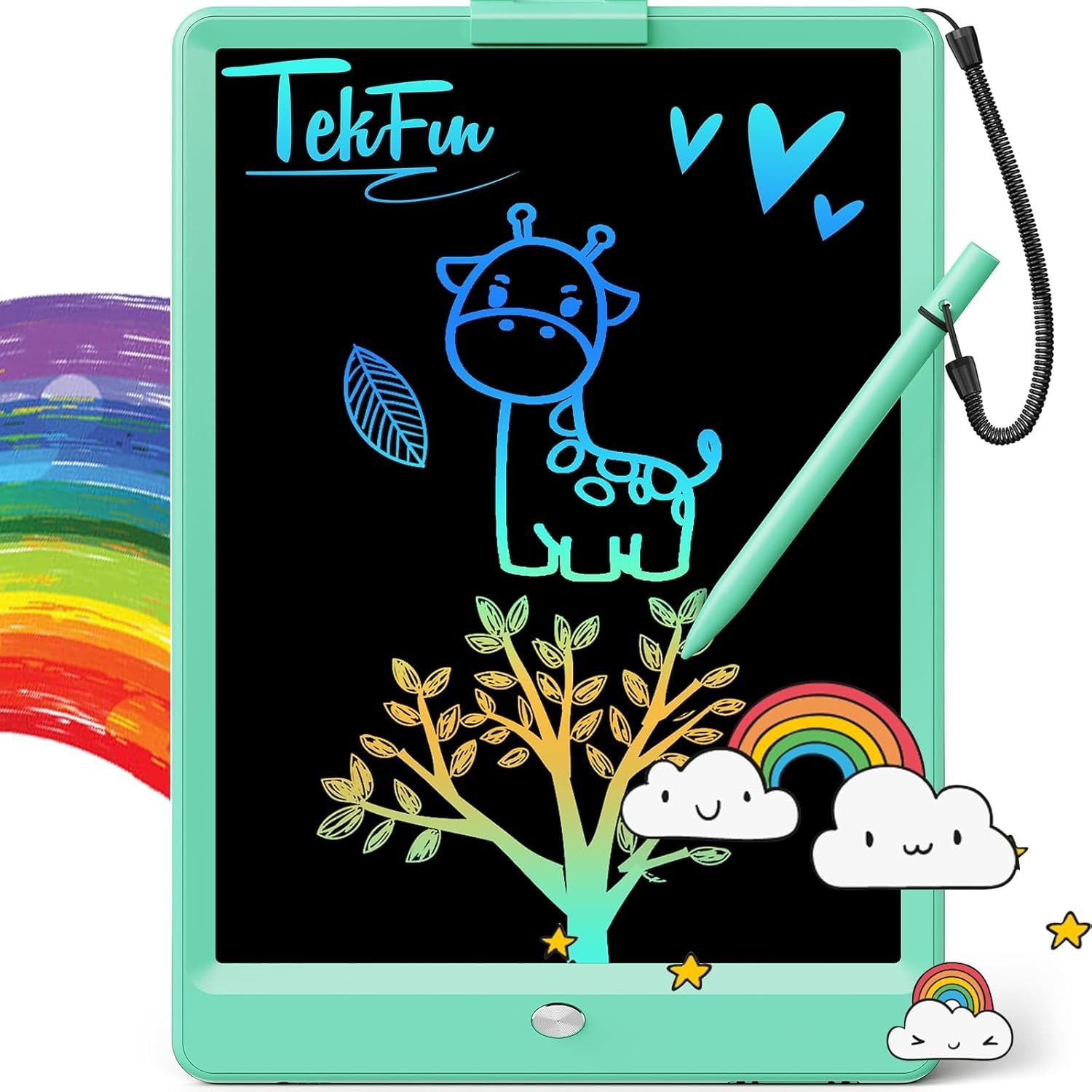 LCD Writing Tablet Colorful Doodle Board Learning Educational Toys Gifts