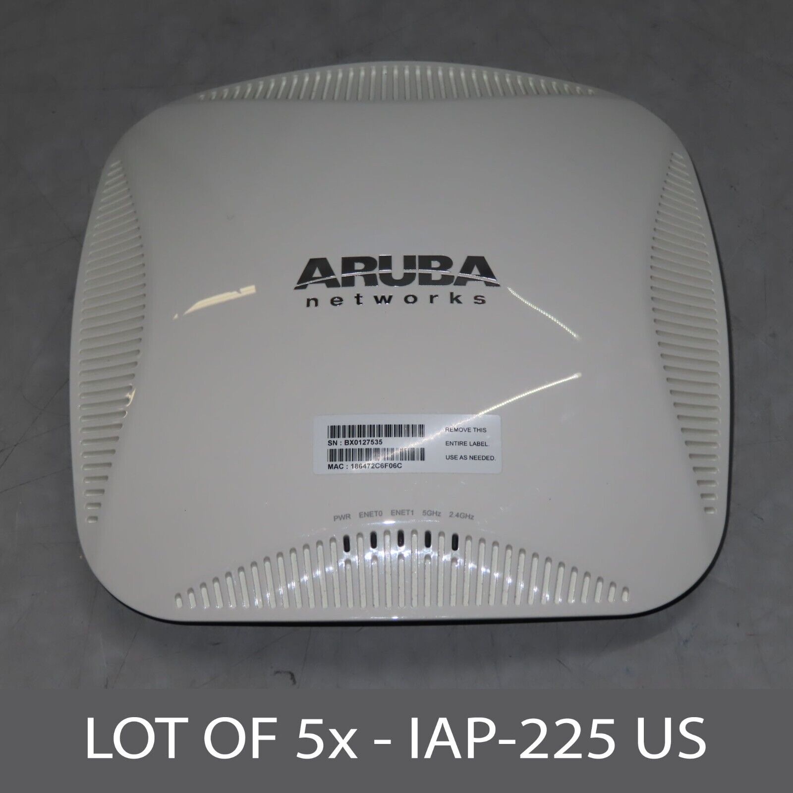 Lot of 5x - Aruba Networks APIN0225 AP-225 Wireless Access Point