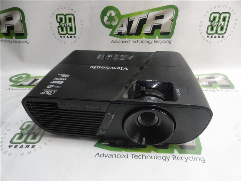 ViewSonic PJD5155 Projector 1128 Lamp Hours includes Power Cord