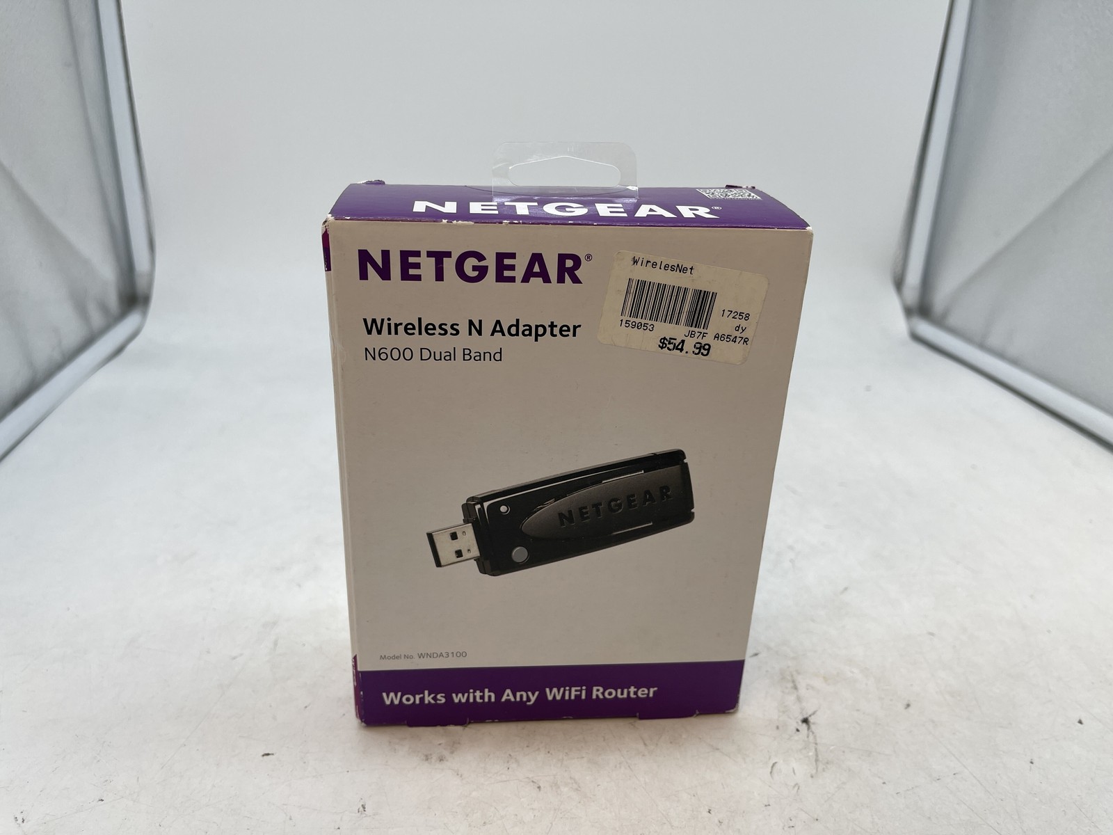 NETGEAR Wireless N Adapter N600 Dual Band (Model: WNDA3100v3) - 