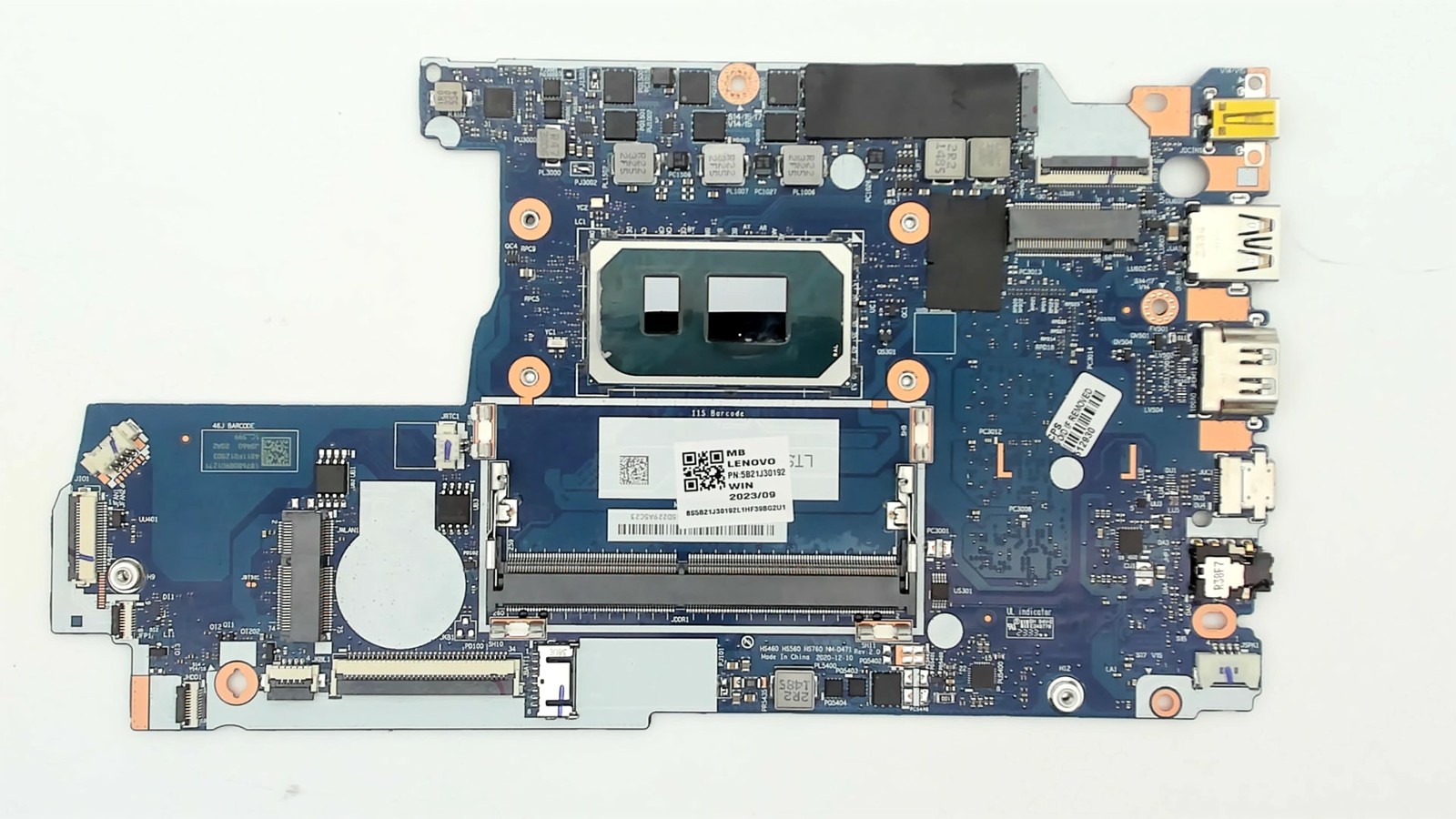 LENOVO IDEAPAD 3-14ITL6 INTEL CORE I5-1155G7 8GB MOTHERBOARD 5B21J30192