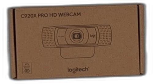 Logitech C920x Hd Pro Webcam, Full Hd 1080p/30fps Video, Clear Audio, Hd Light
