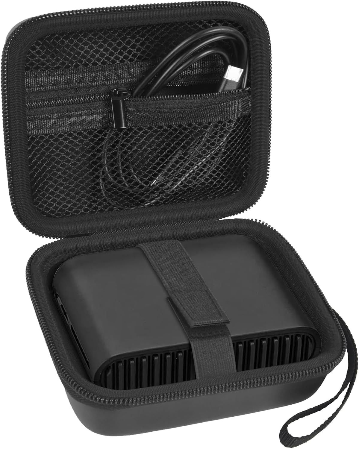 Travel Router Case for Tp-Link Ultra-Portable Wi-Fi 6 AX1500 Ax3000M,Black