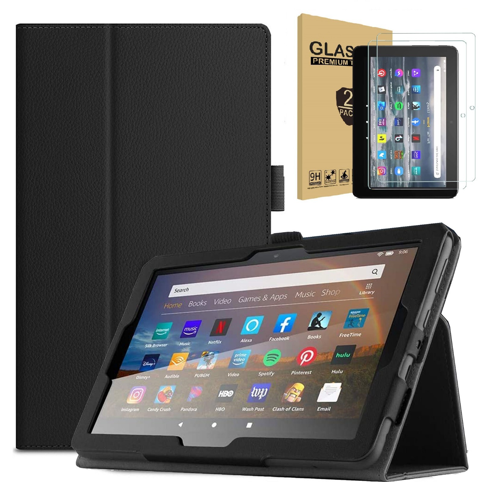 Case for All-New Amazon Fire HD 10 10.1" 8" 7" 11" Tablet Cover Auto Sleep/Wake