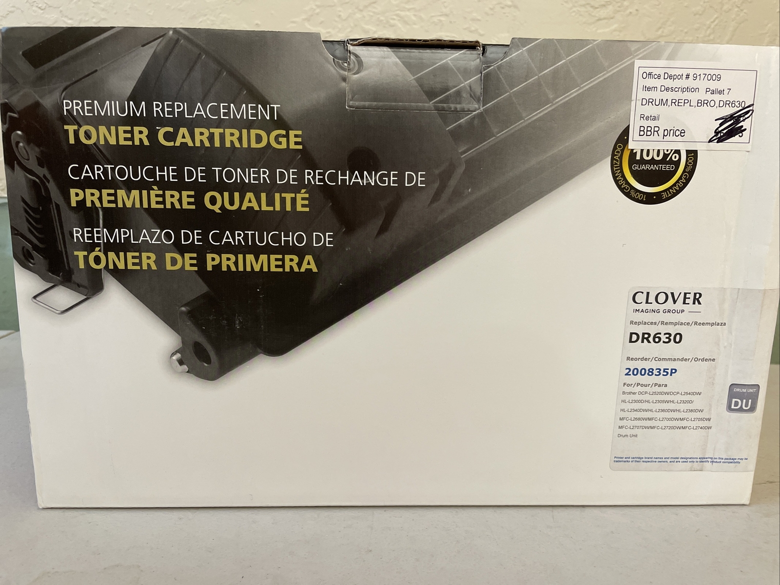 Clover Imaging Drum Unit for Brother DR630