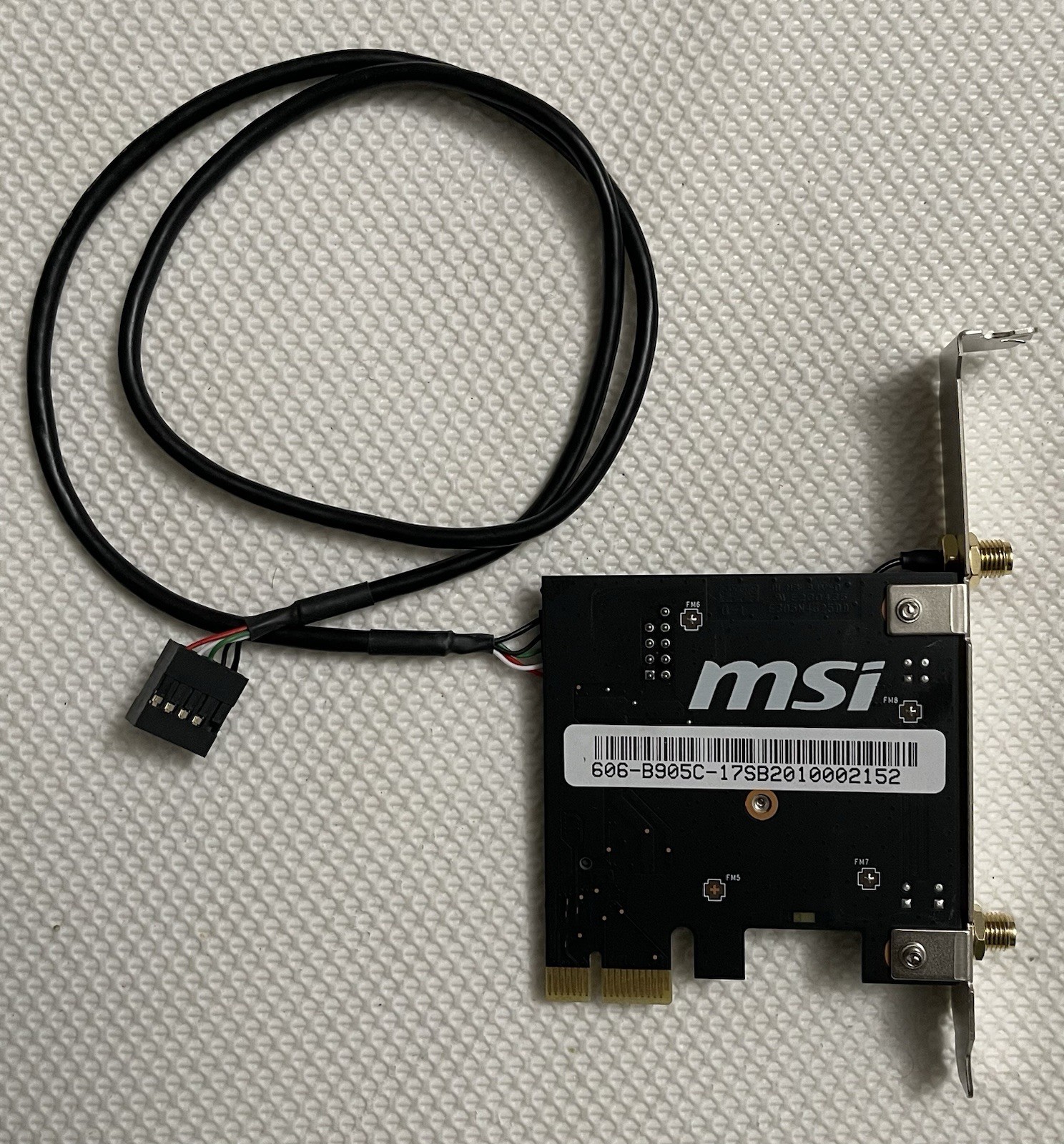 MS-B905C 11 OPT/G Intel AX200 wifi/PCI-E Card 606-B905C-14S