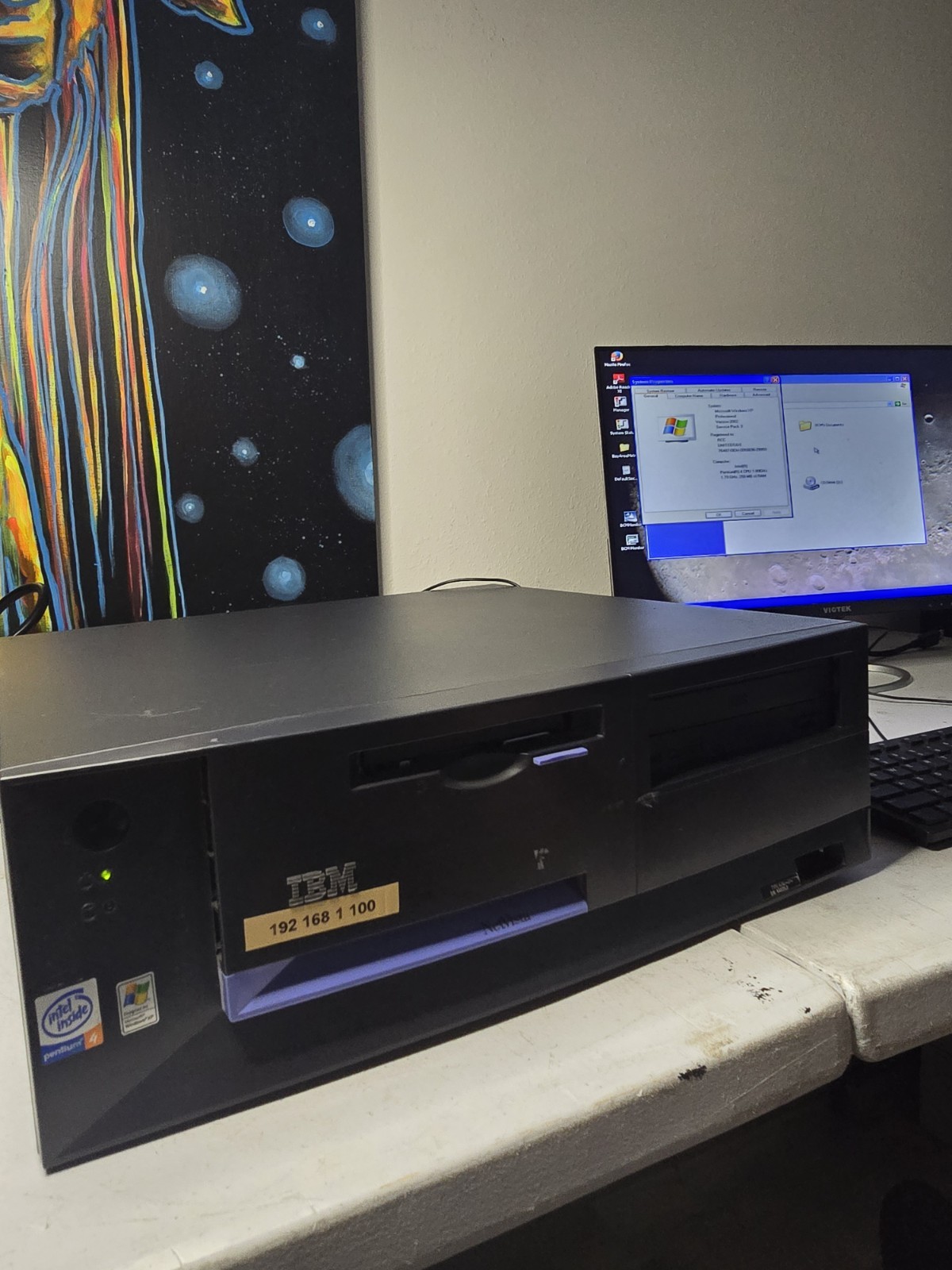 IBM NetVista 6792 Pentium 4 1.8GHz Windows XP Desktop PC Tested & Working