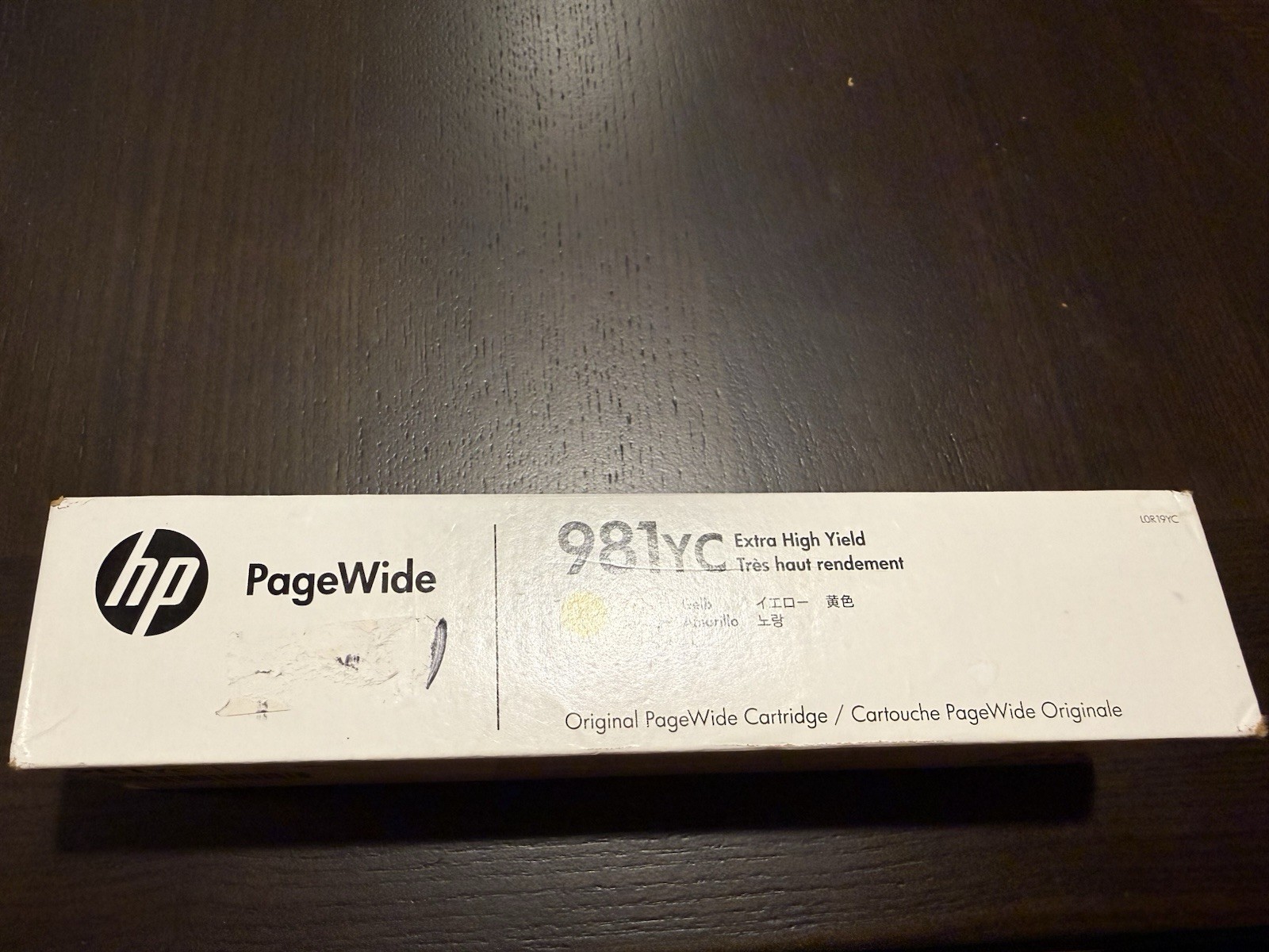 HP  Page Wide Yellow Cartridge-981YC Extra High Yield  -sealed