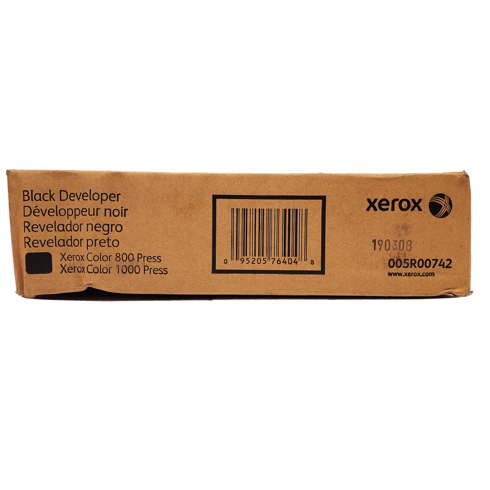 Xerox 005R00742 Black Developer Material Color 800 1000 Press (OEM 5R742)