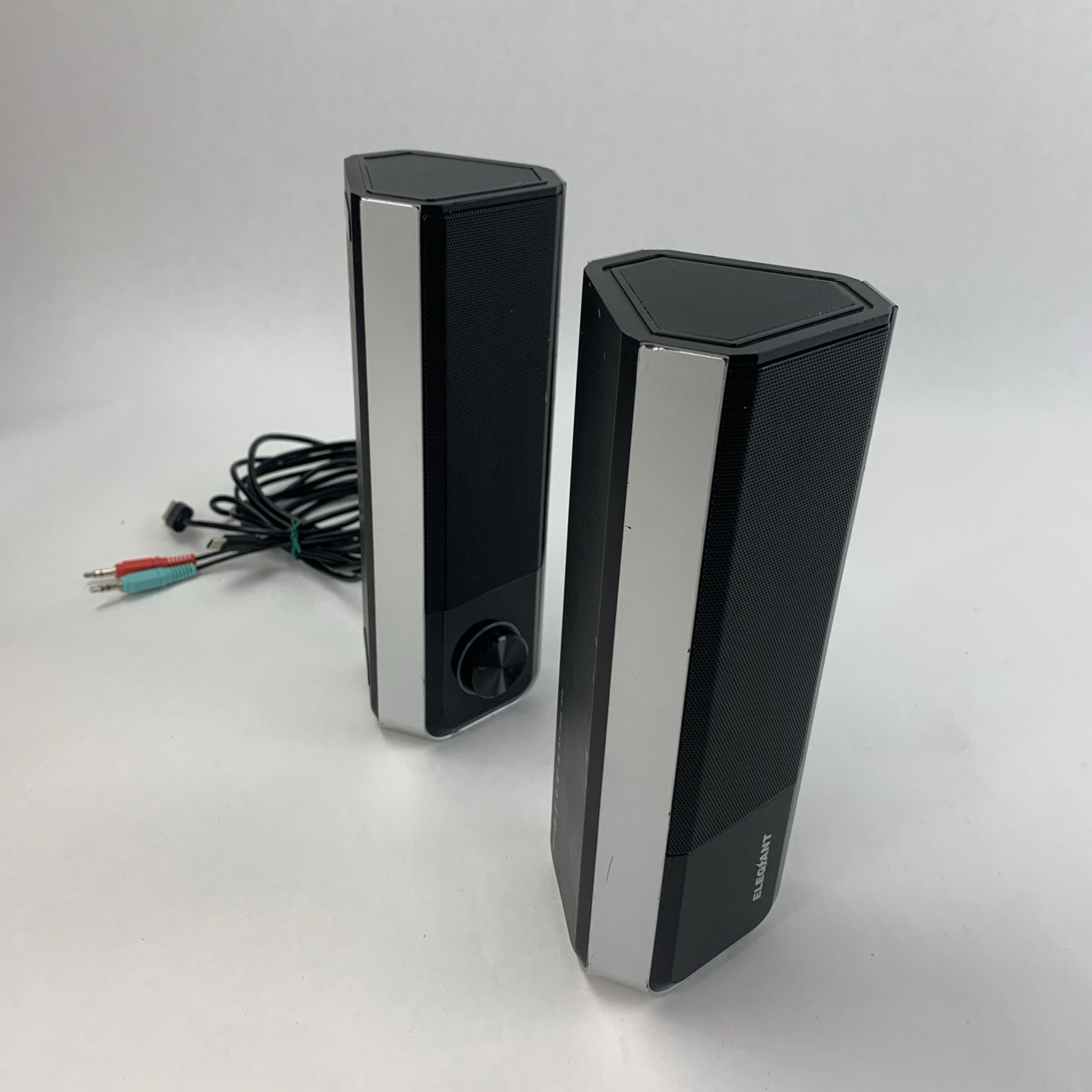 Elegiant SR400 2.0 Channel USB Powered Stereo Computer Speaker System - Tested