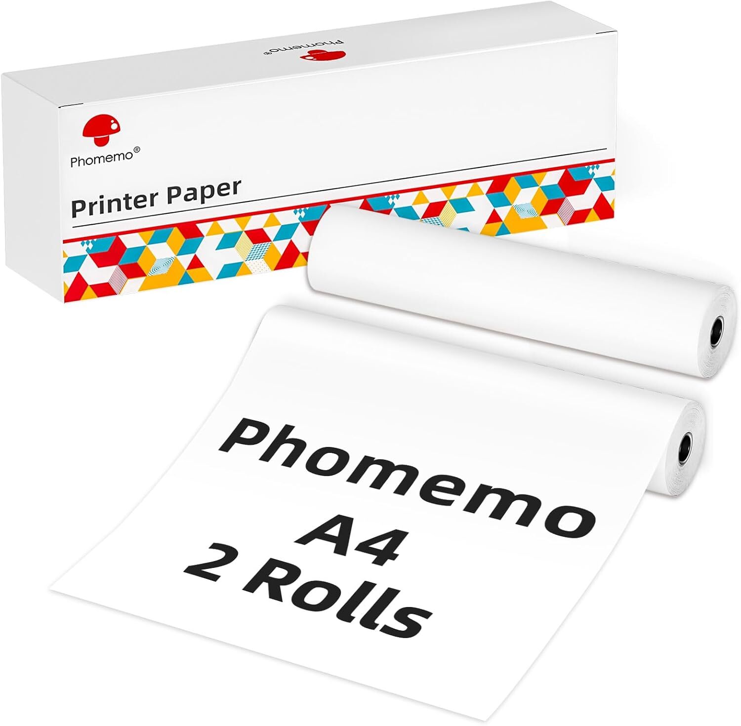 Phomemo M832 Thermal Printer Wireless Inkless Printer or A4 thermal paper LOT