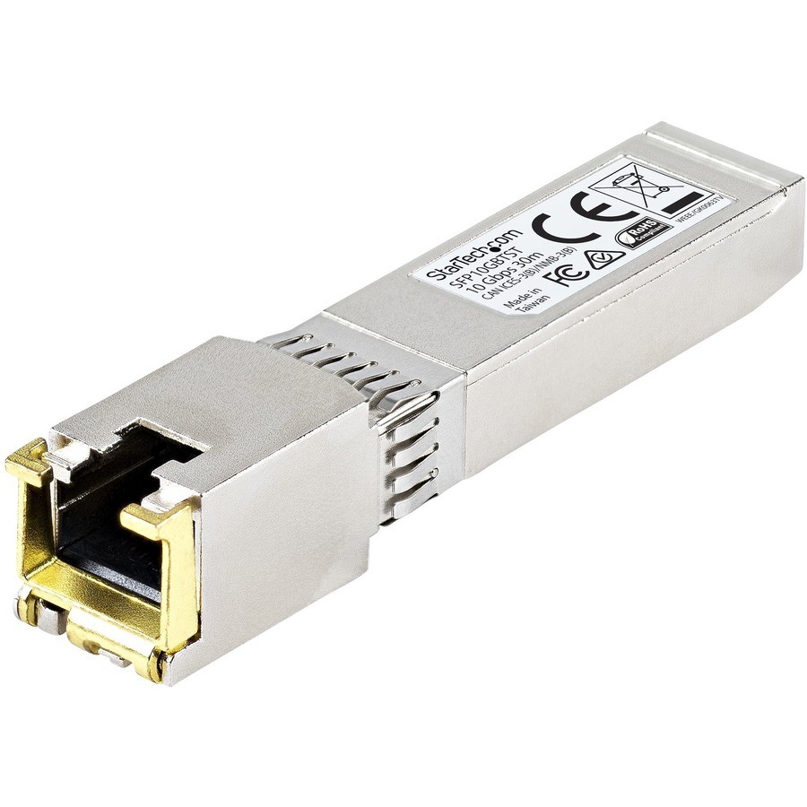 StarTech MSA Uncoded SFP+ Module - 10GBASE-T - 10GE Gigabit Ethernet SFP+ SFP to