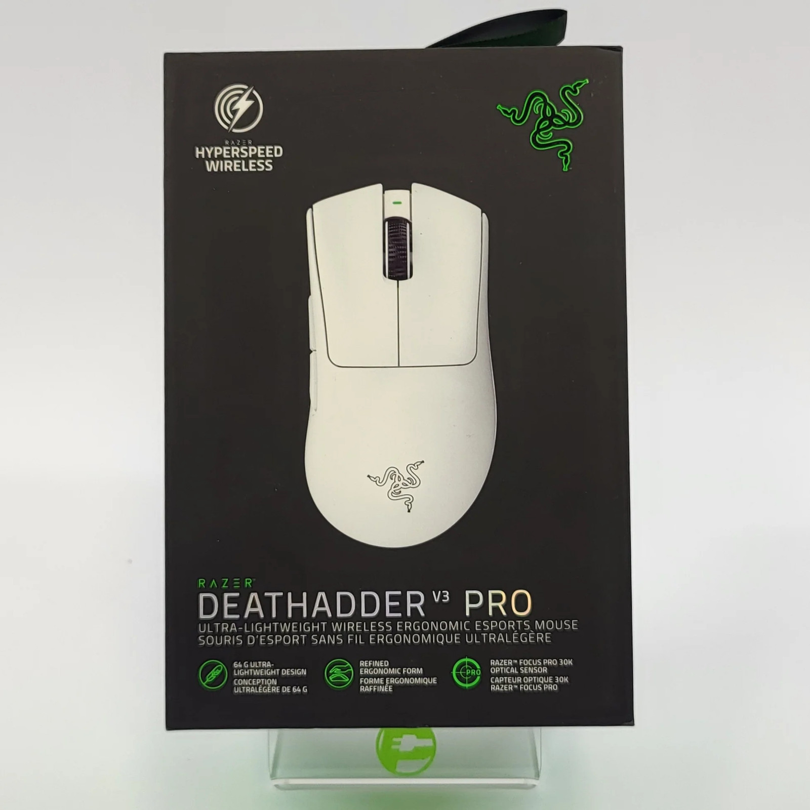 New Razer Deathadder V3 Pro RZ01 Wireless Mouse White