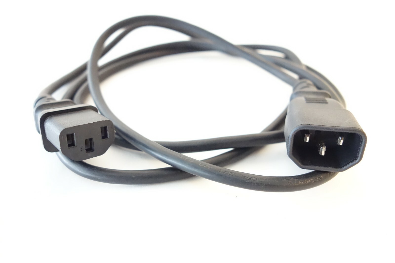 3ft C14 to C13   Heavy Duty - UL certified -Power Cable 10 Amp Bitmain S19 s17
