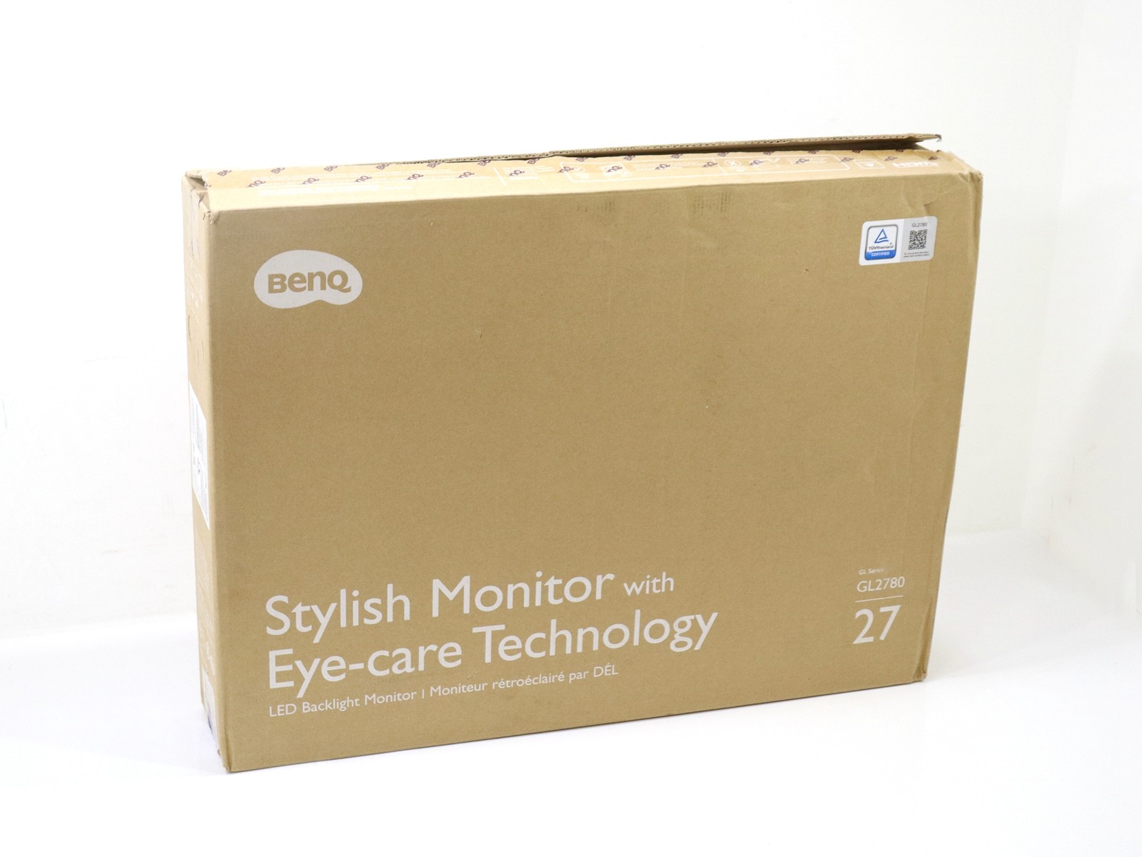 BenQ GL2780 27” Stylish Monitor w/ Eye-care Technology | FHD (1920x1080) at 75Hz