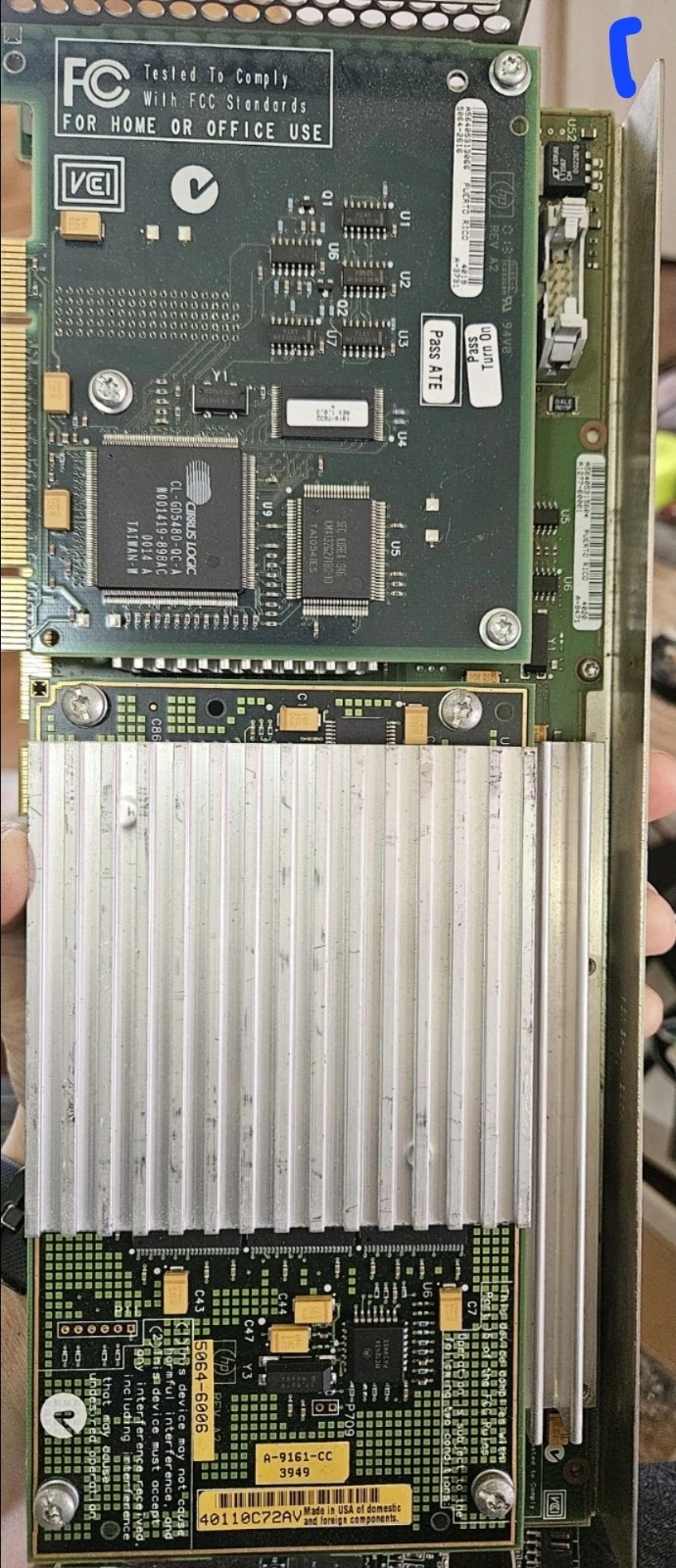 HP Visualize FX4+ 18MB/16MB SGRAM AGP Pro Graphics Card 5064-2616 A1278-60001