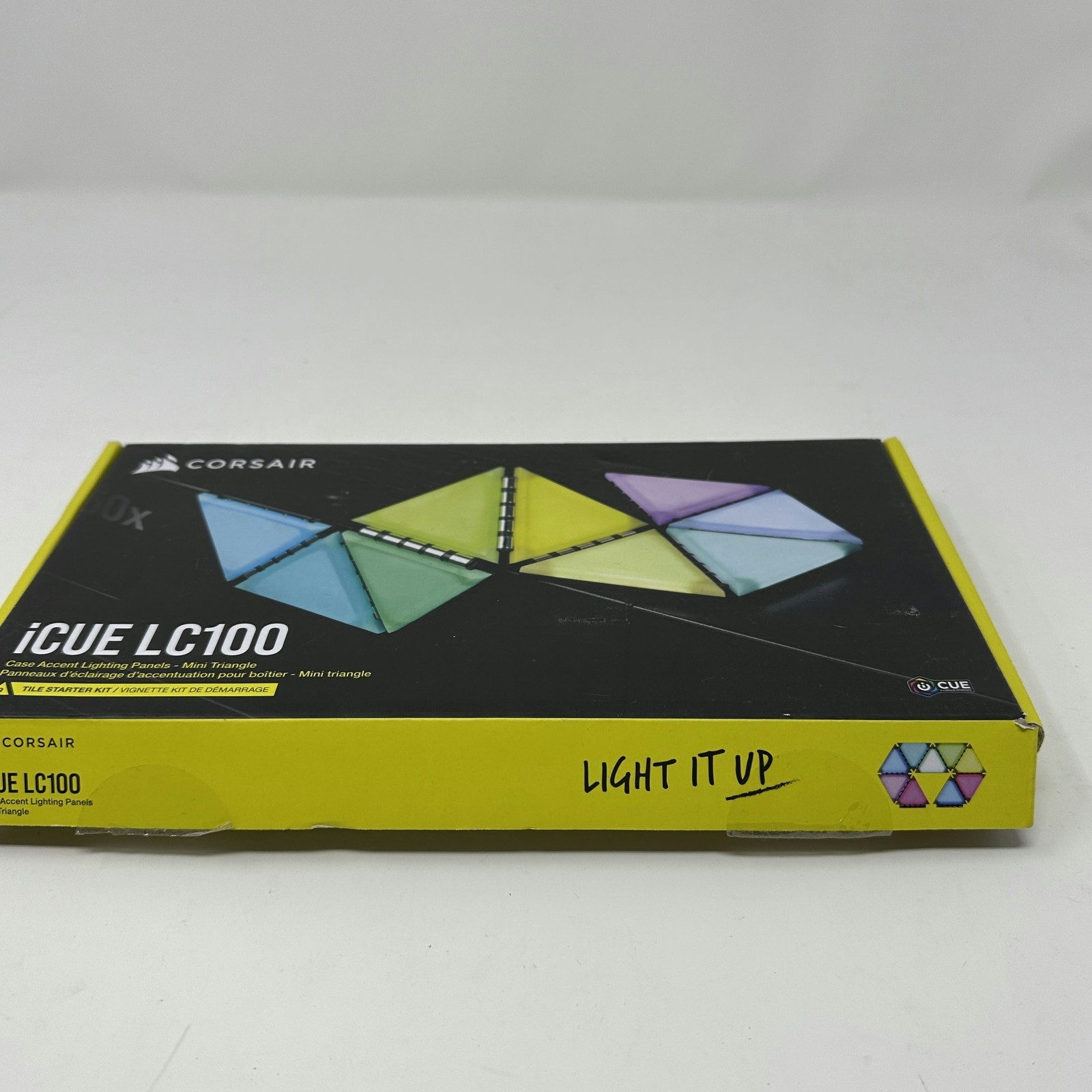 Corsair iCUE LC100 Mini Triangle 9X Tile Starter Kit RGB LED Panels - New