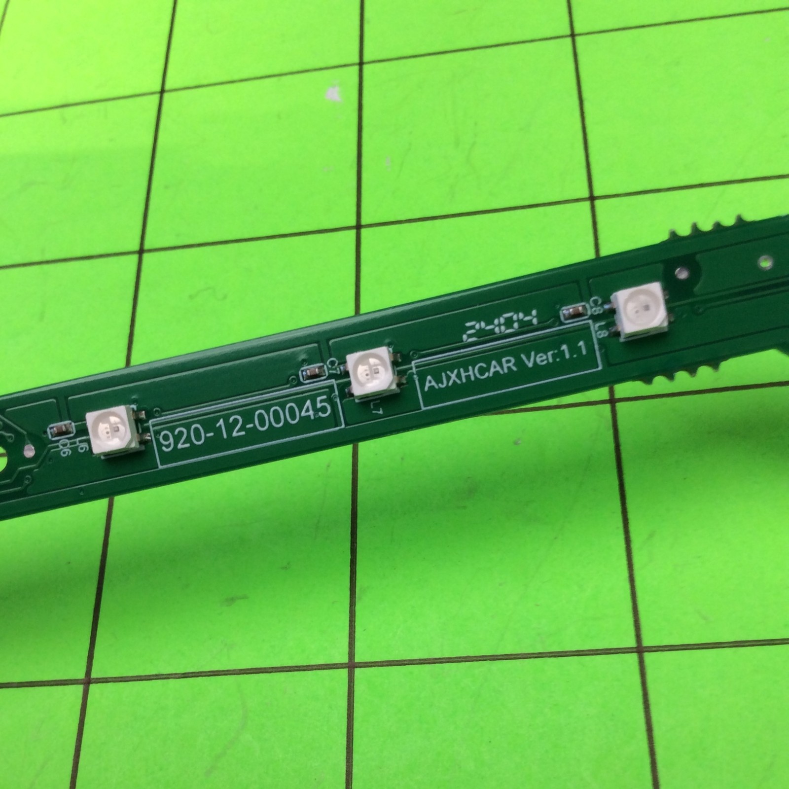 Acer EDA343CUR Hbmiippx Monitor Left and Right LED Light Board