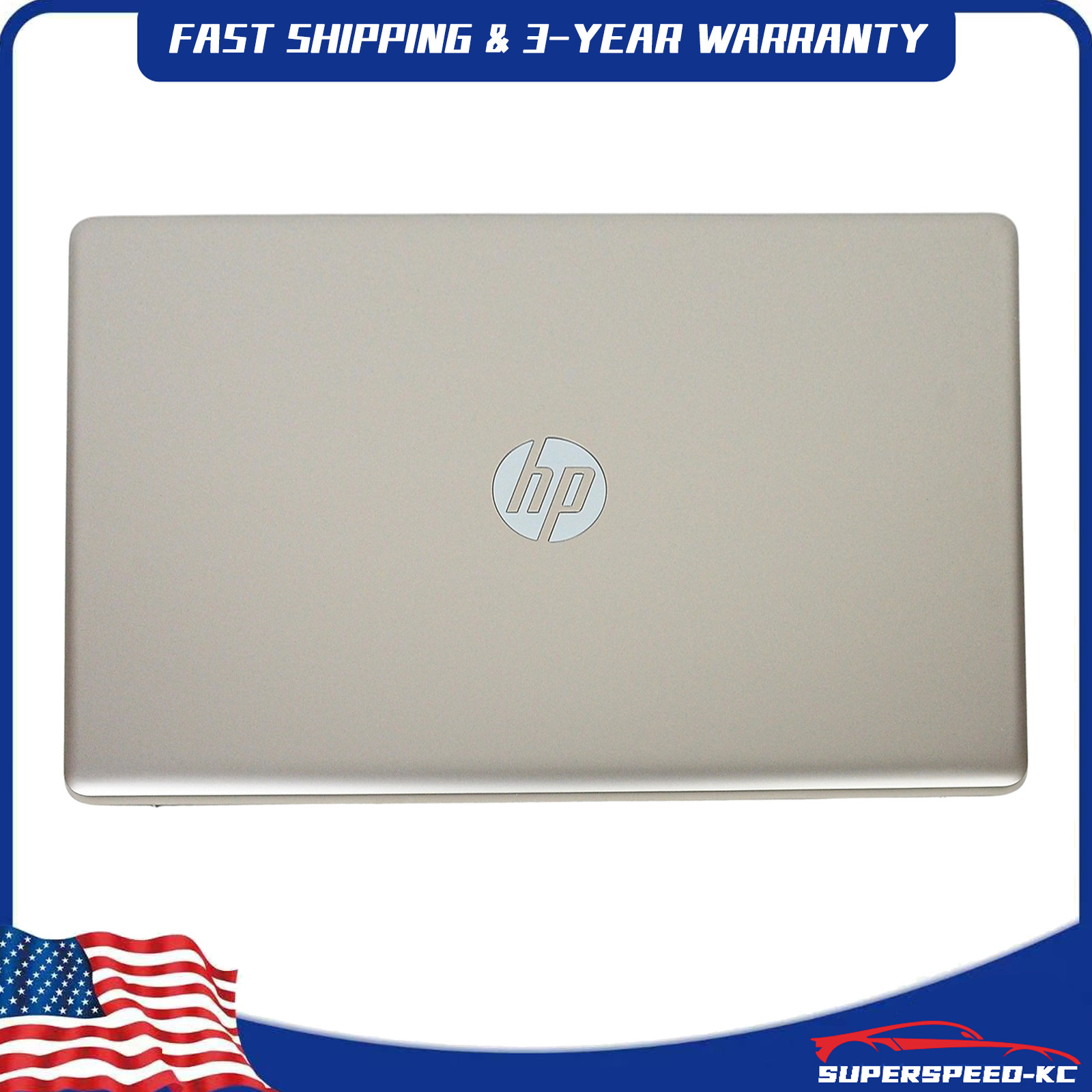 NEW Gold LCD Rear Lid Cover for HP Pavilion 17-BY 17BY 17-CA 17T-BY L22500-001