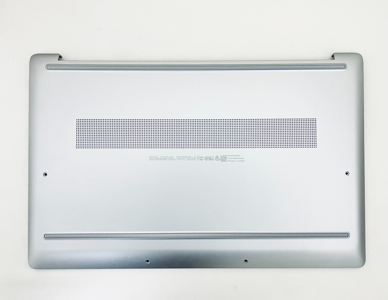New HP 17-Cn0010Nr Bottom Base Cover Natural Silver M50396-001 