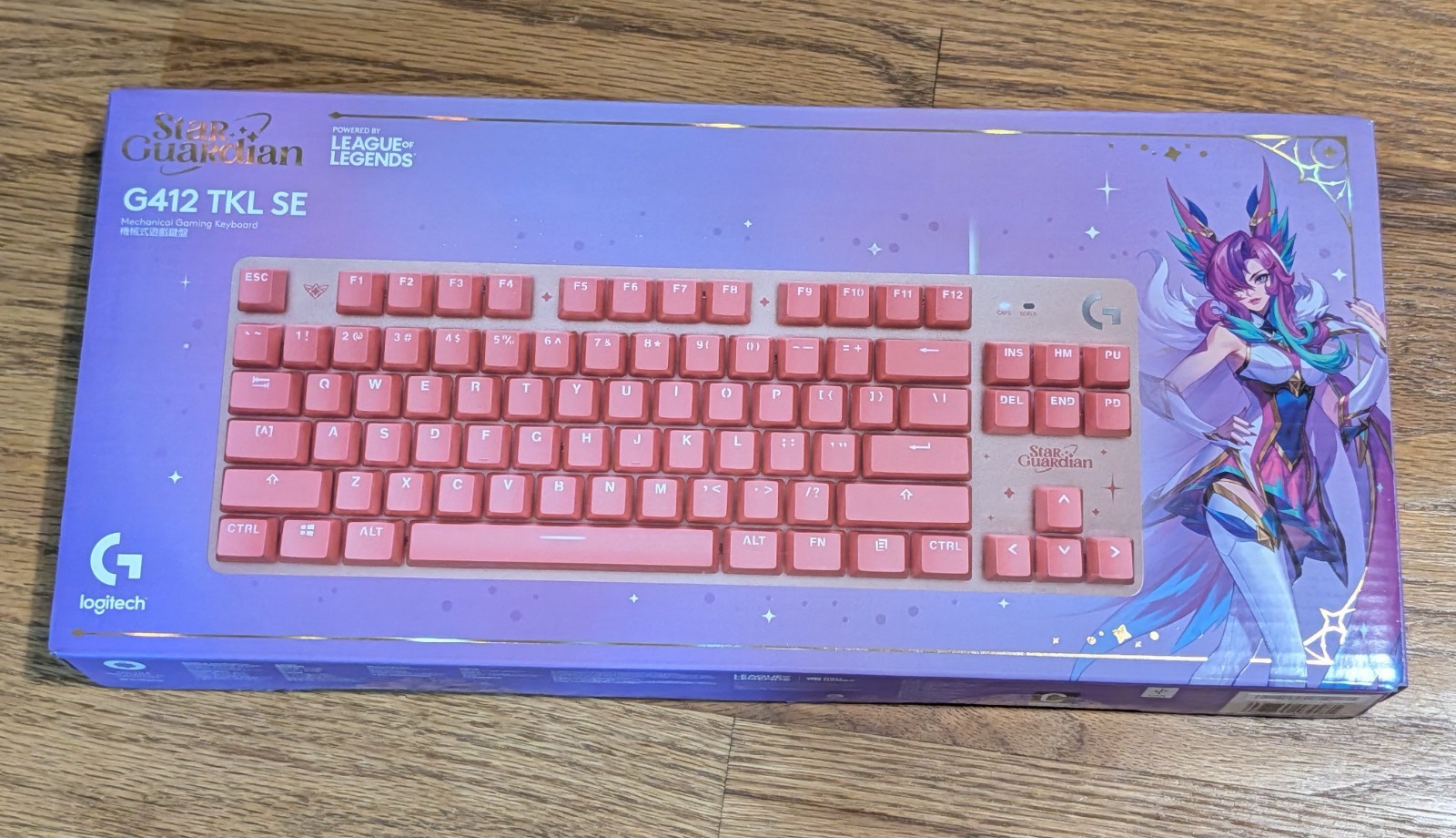 Logitech x League of Legends Star Guardian G412 TKL Mechanical Gaming Keyboard