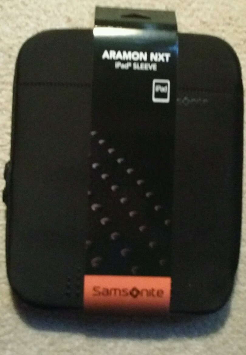 Samsonite Aramon NXT iPad Sleeve - Black Laptop Sleeve NEW