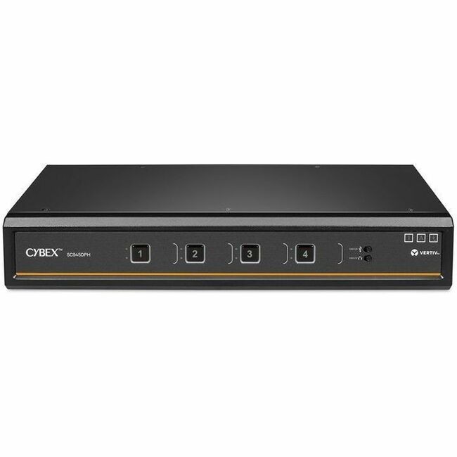 Vertiv Cybex SC900 Secure KVM | Dual Head | 4 Port Universal and DPP | NIAP