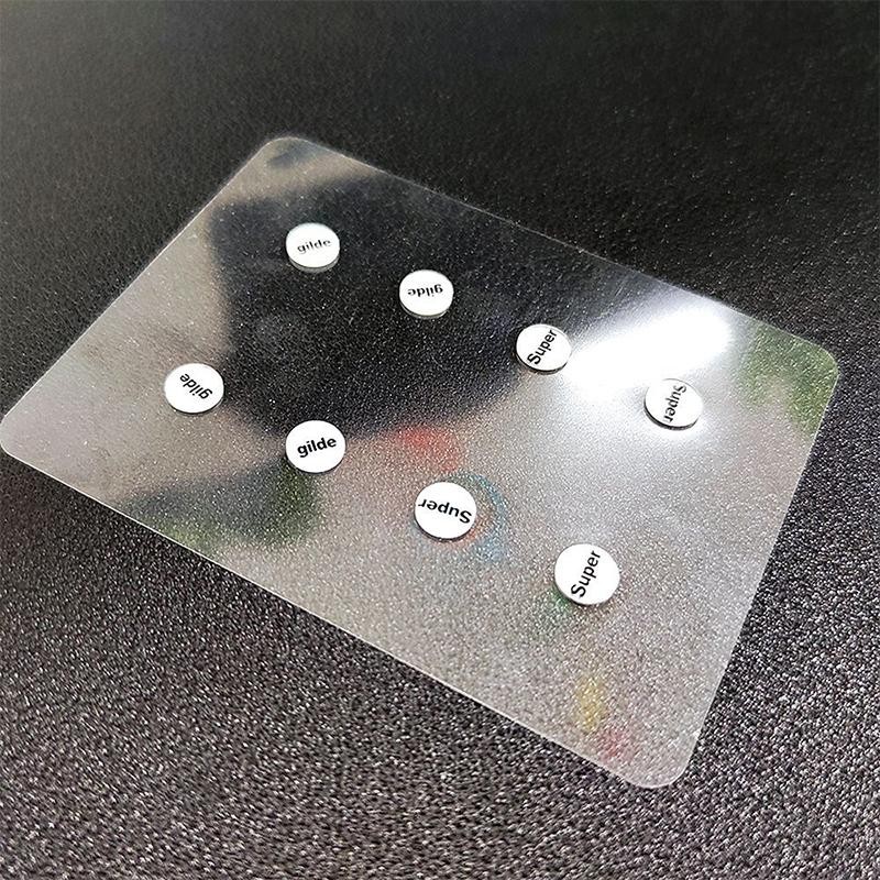 1 Pack Glass Mouse Skates DIY Universal Dots Mouse Feet Pads Sticker
