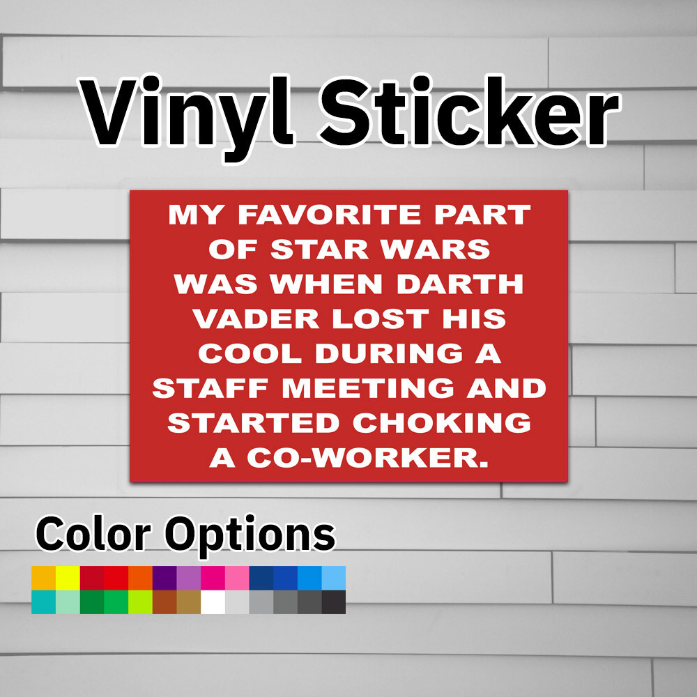 My Favorite Part of Star Wars Was When Darth Vader Lost His Cool During a Staff
