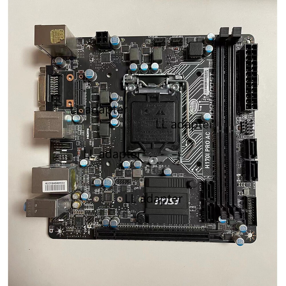 For MSI H170I PRO AC Motherboard DDR4 LGA1151 WIFI M.2 MINI-ITX