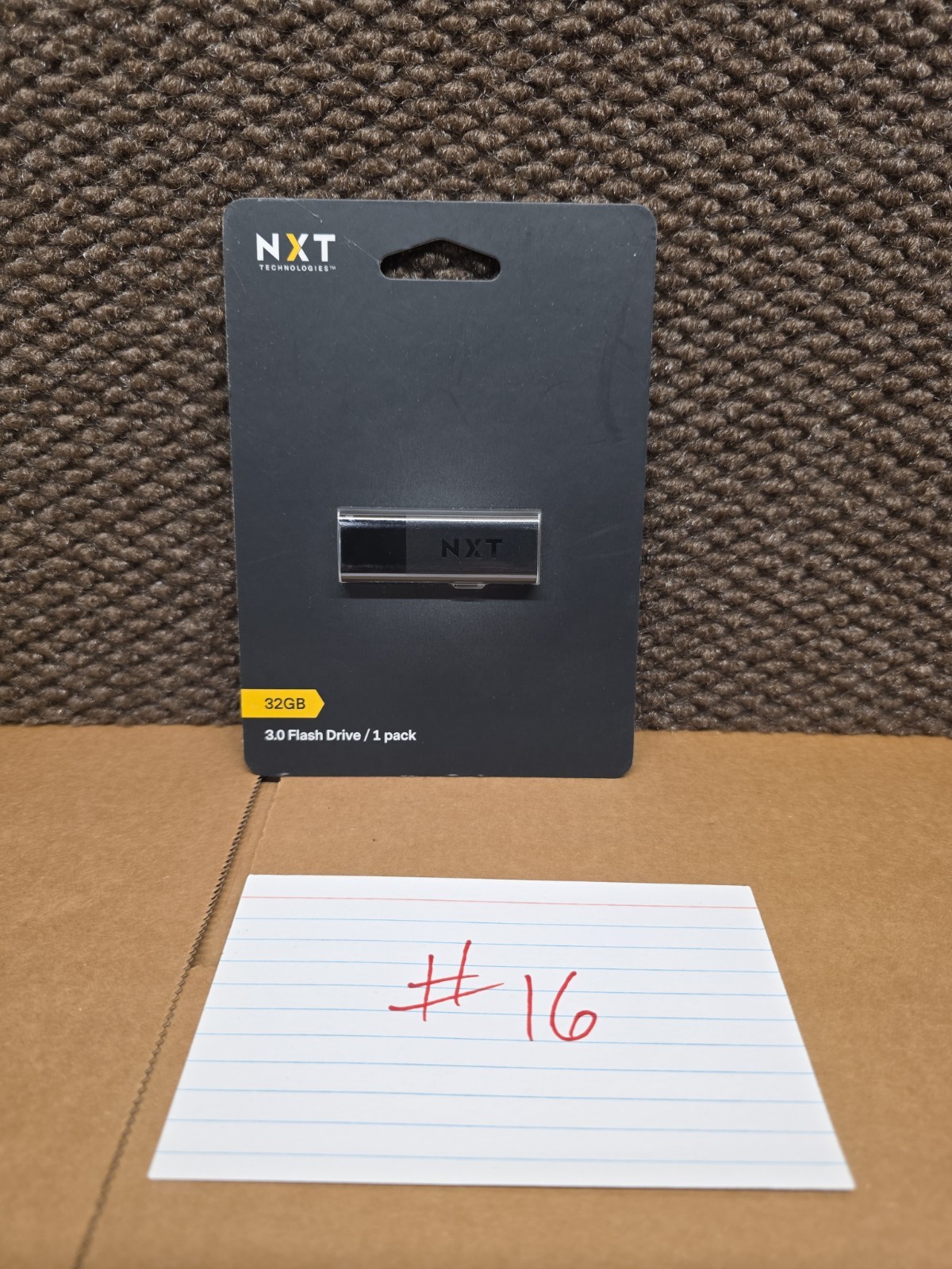 Brand New NXT Technologies 32GB USB 3.0 Flash Drive, 1/Pack (NX27996)