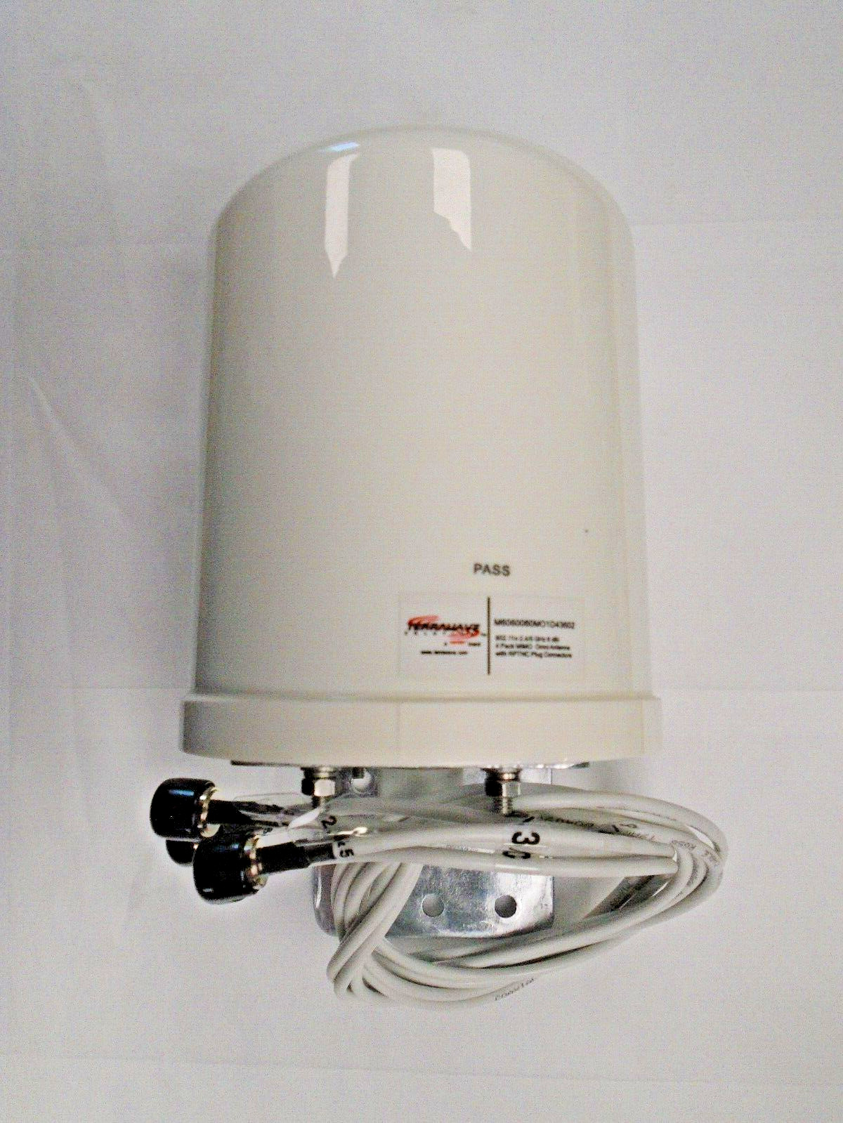 Terrawave Solutions Mimo Omni Outdoor Antenna + 4 RPTNC Plugs M6060060M01D43602