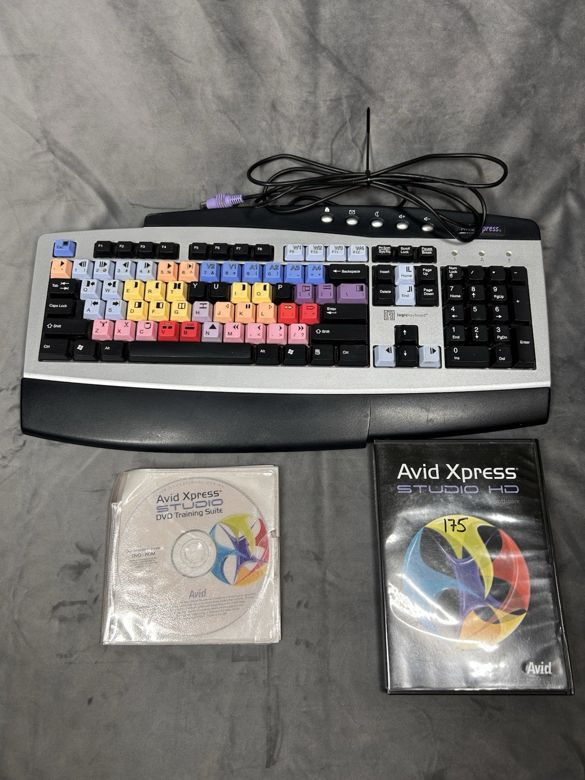 Logic-Keyboard KB-0173: Avid Xpress DV Edition, Xpress Studio HD, Training Lot