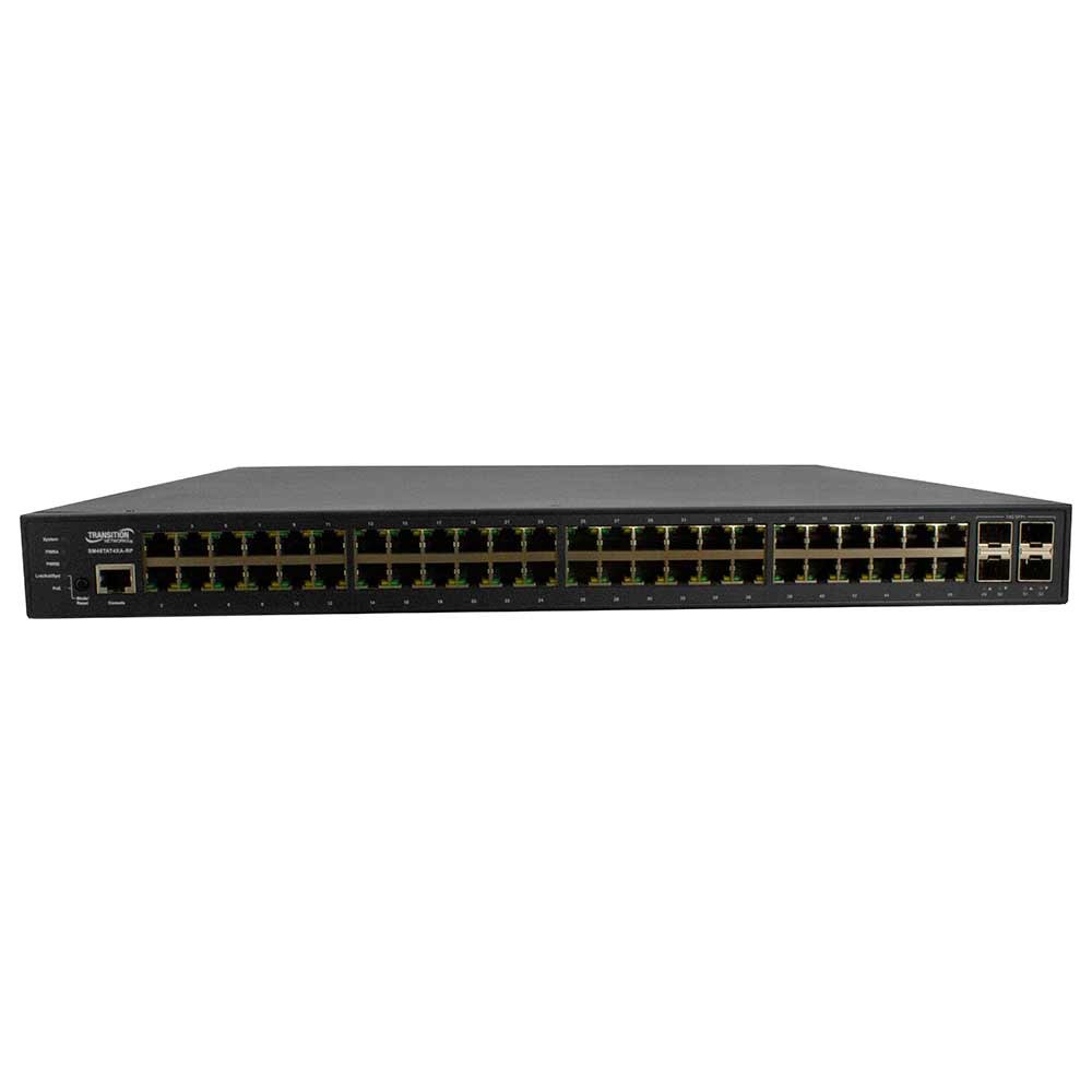 Transition Networks SM48TAT4XA-RP Switch 48 Ports Managed Rack Mountable