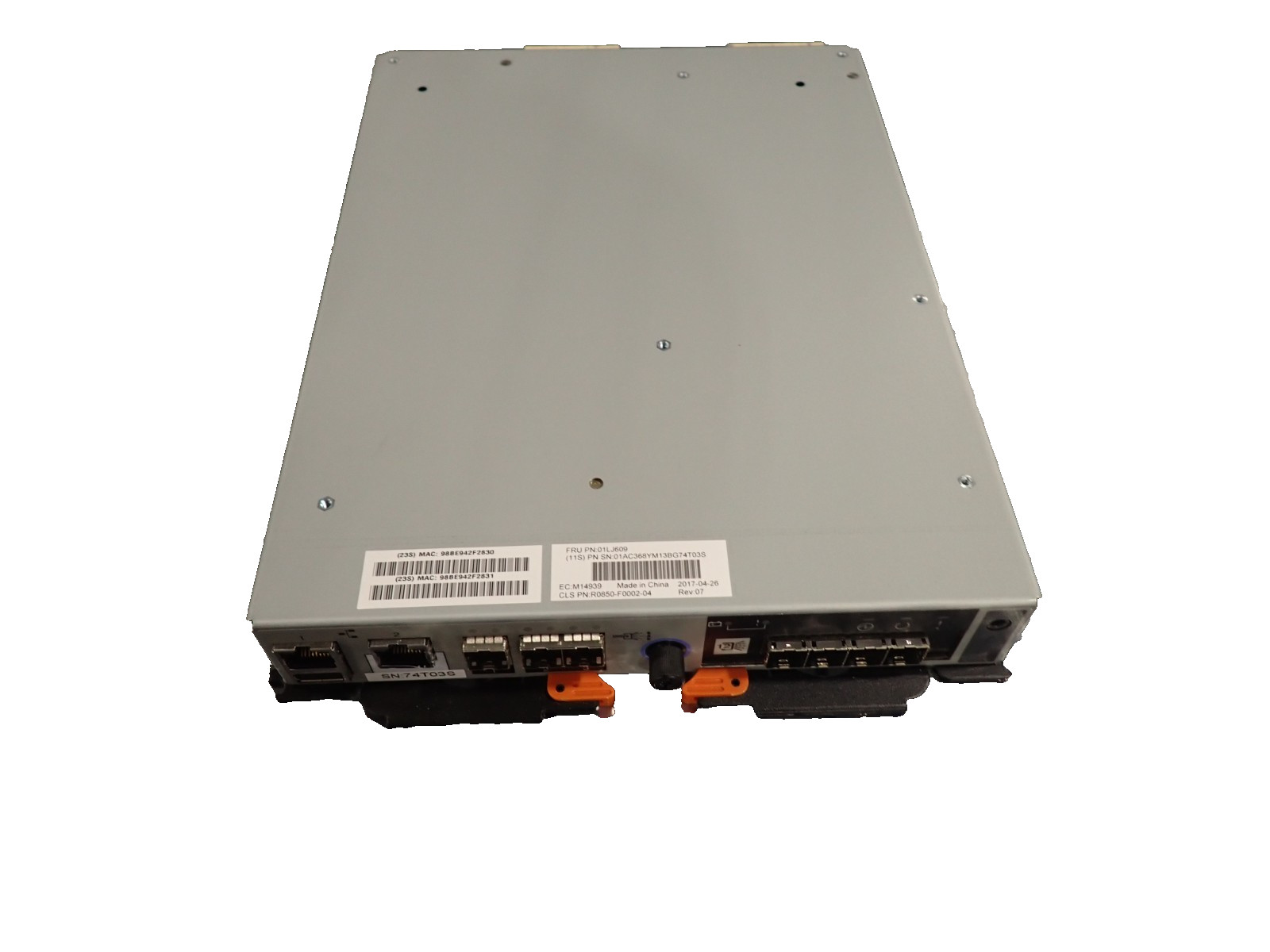 IBM 01LJ609 Storwize G2 V5020/V3700 G2 Hot-Swap Storage Controller Module