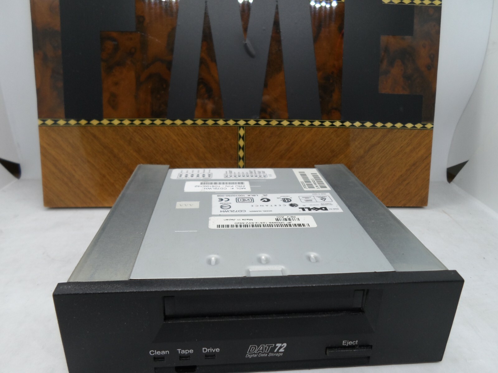 Dell DAT72 SCSI LVD Internal tape drive R3999 TD6100-151 TD6100-152 CD72LWH