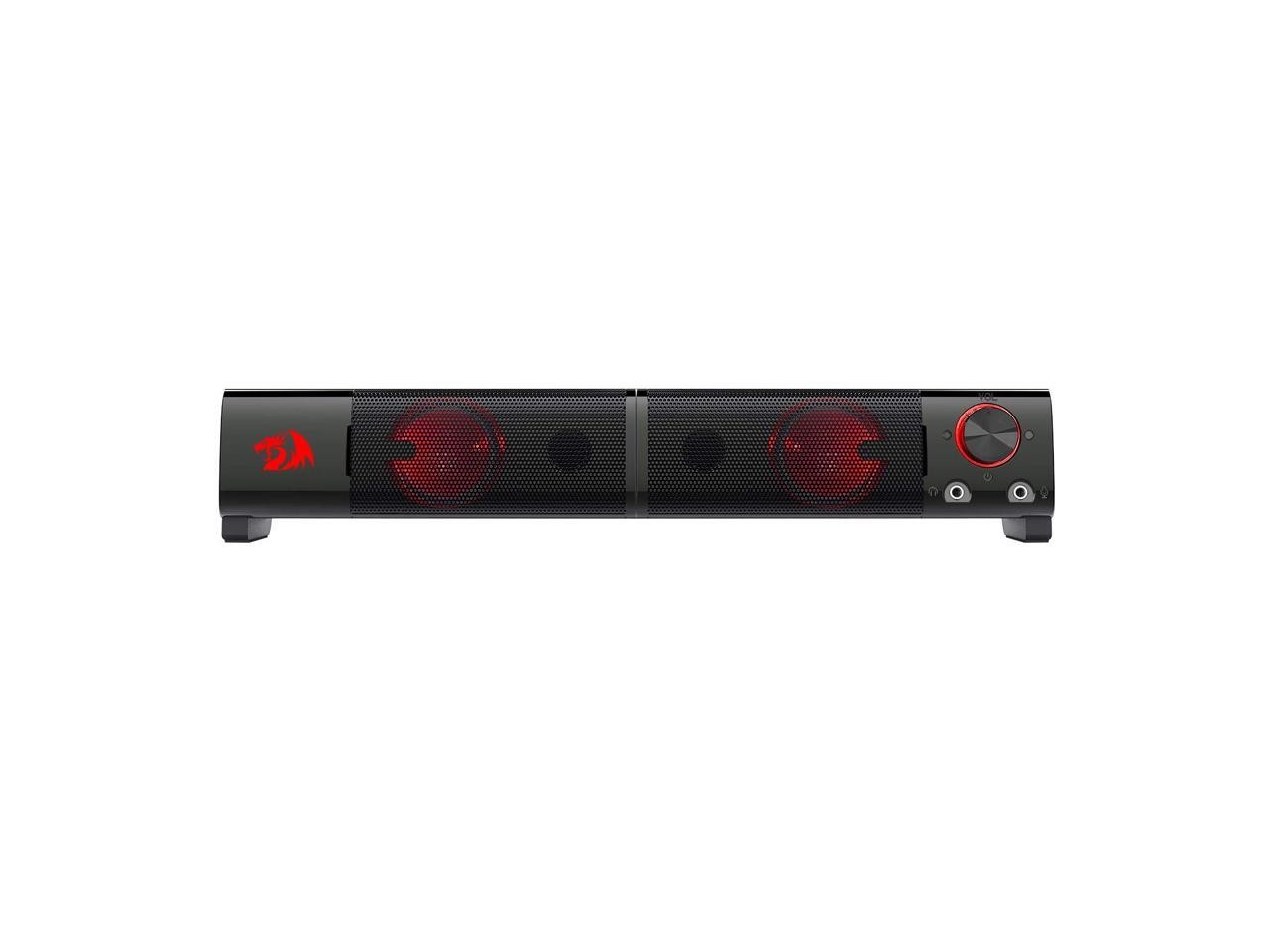 Redragon GS550 Orpheus PC Gaming Speakers, 2.0 Channel Stereo Desktop Computer