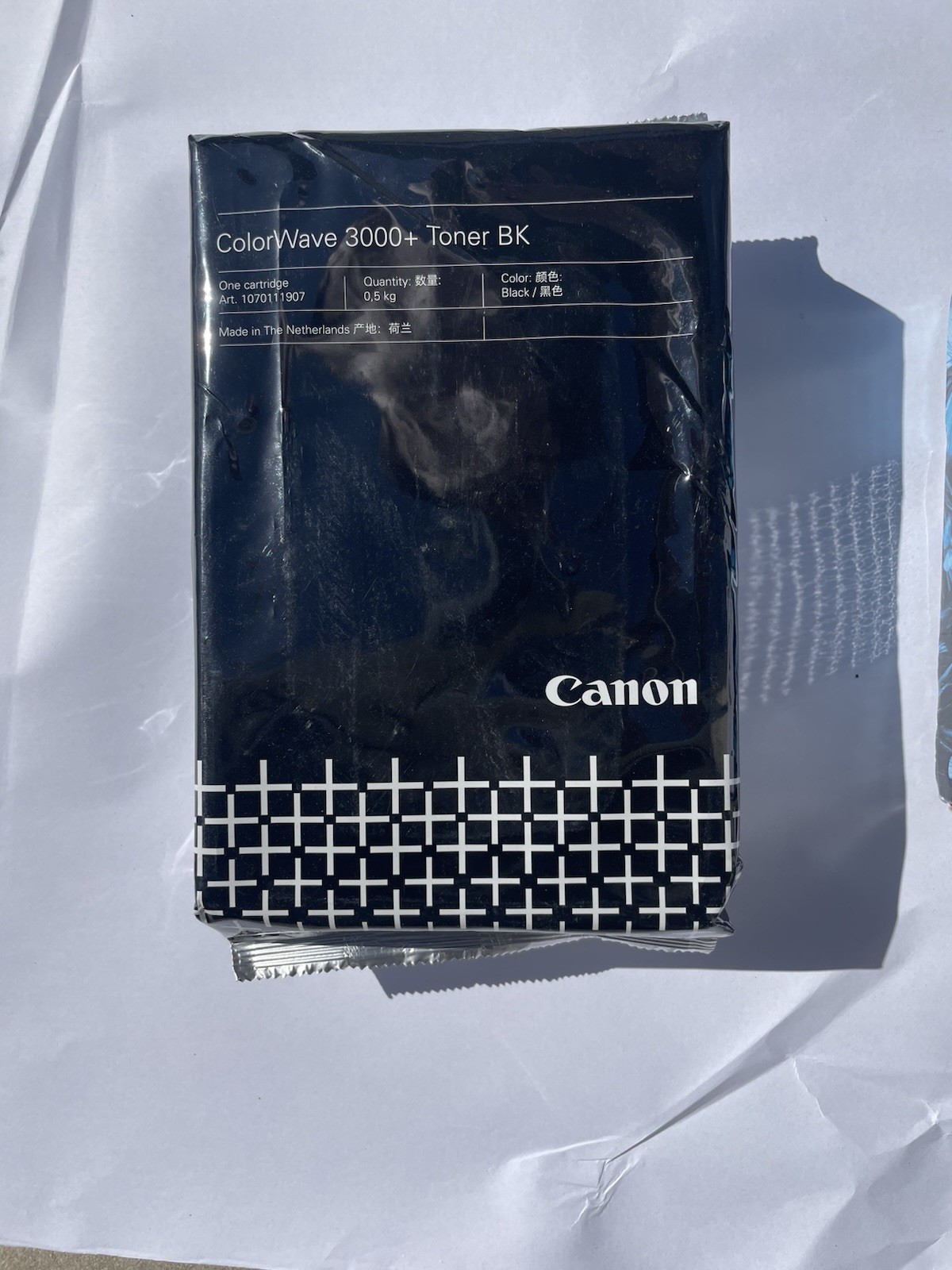 New Sealed 1070111907 Canon Colorwave 3000+ Black Toner PEARLS  Fast 