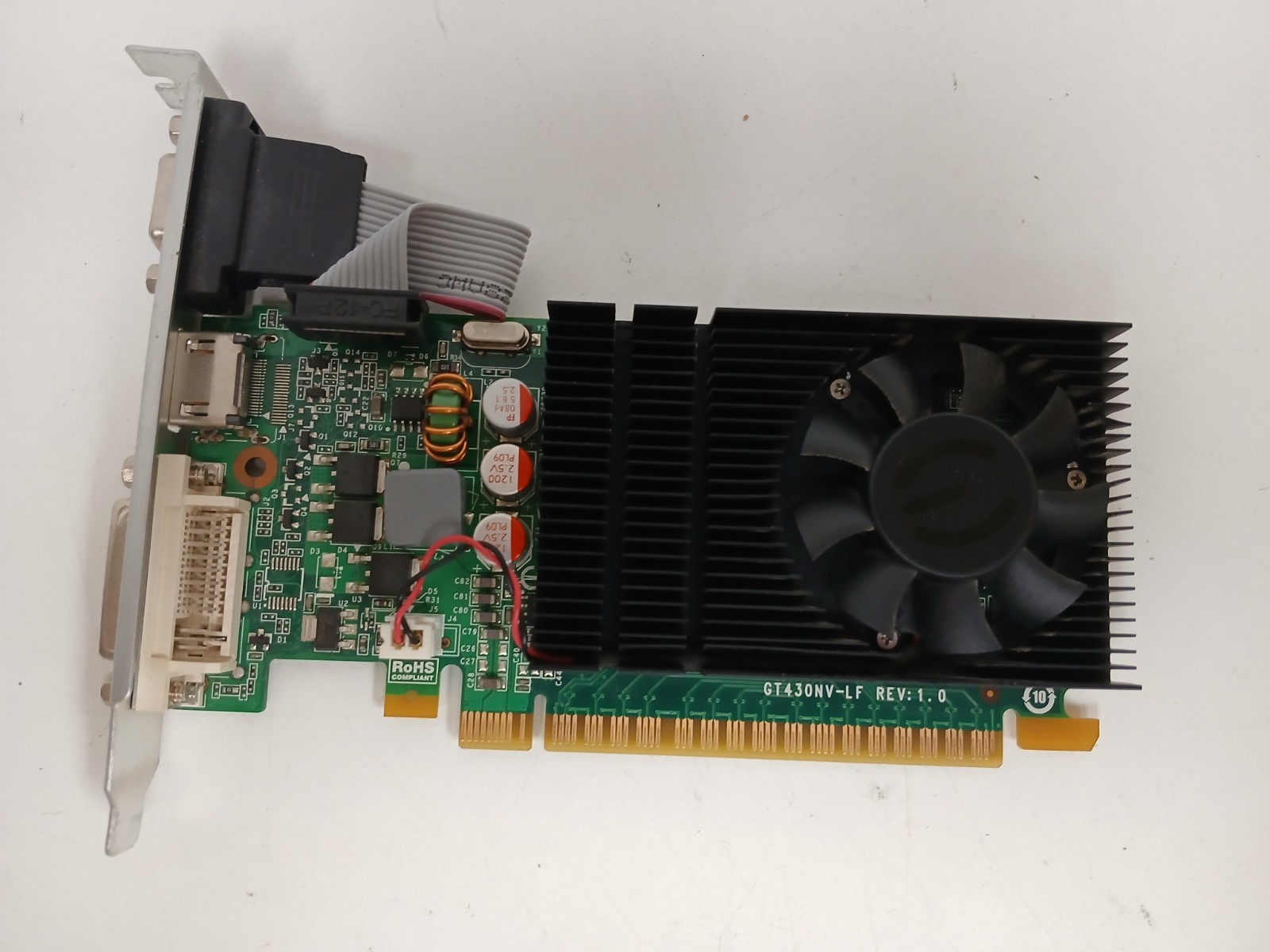 NVIDIA GeForce GT 430 1GB Video Graphics Card PN: 01G-P3-1430-LR