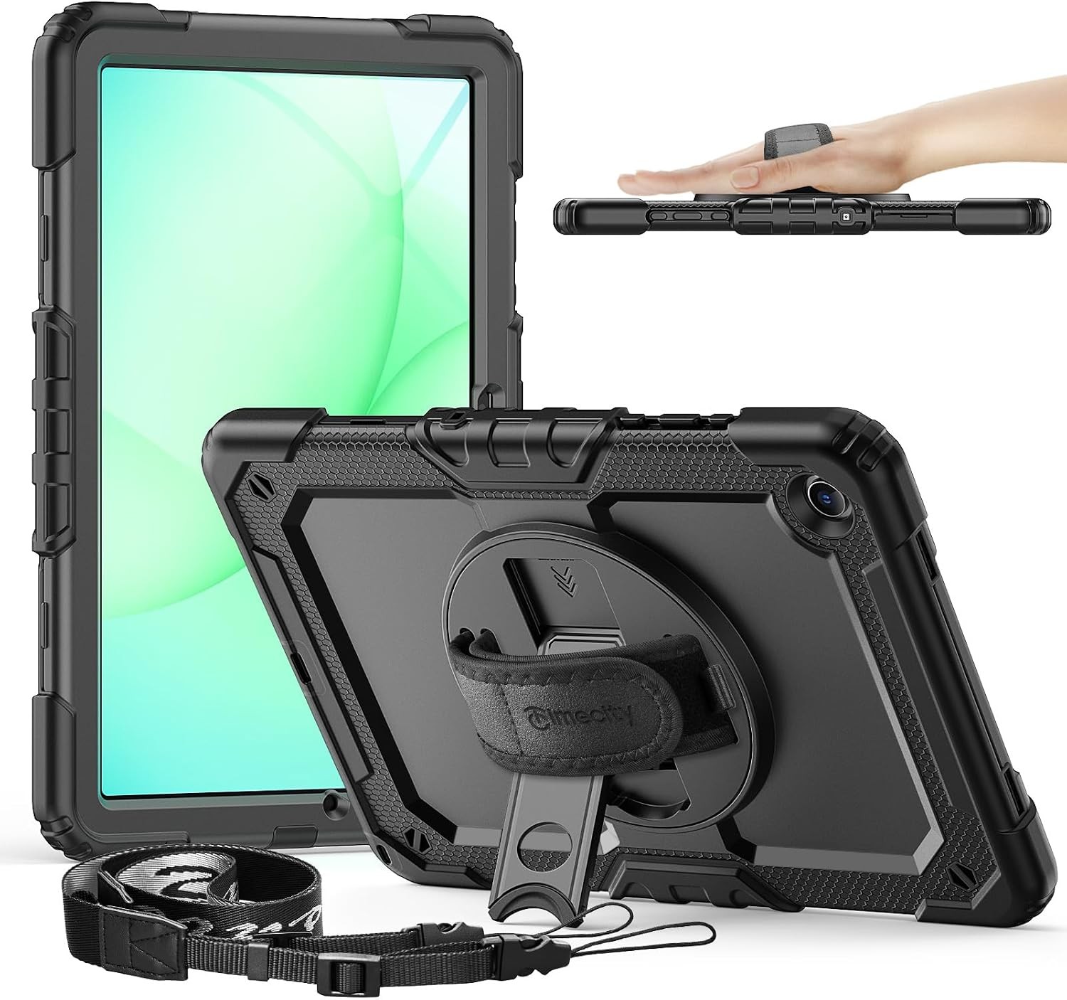 Heavy Duty Protective Case for Samsung Galaxy Tab A11+ Plus 11 Inch - Kids-Frien