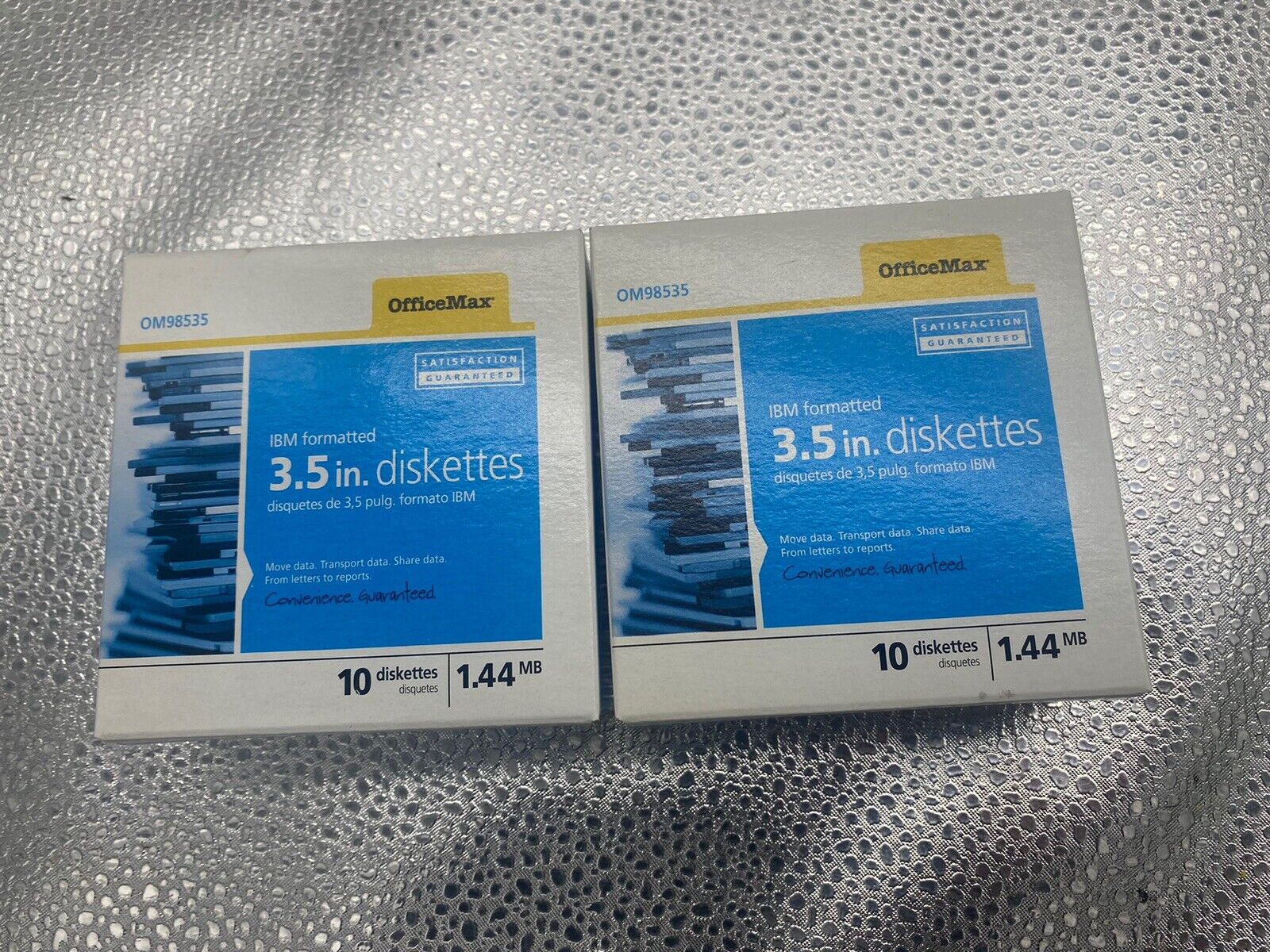 Lot Of 2 New Sealed Office Max 3.5” Diskettes 10 Pack