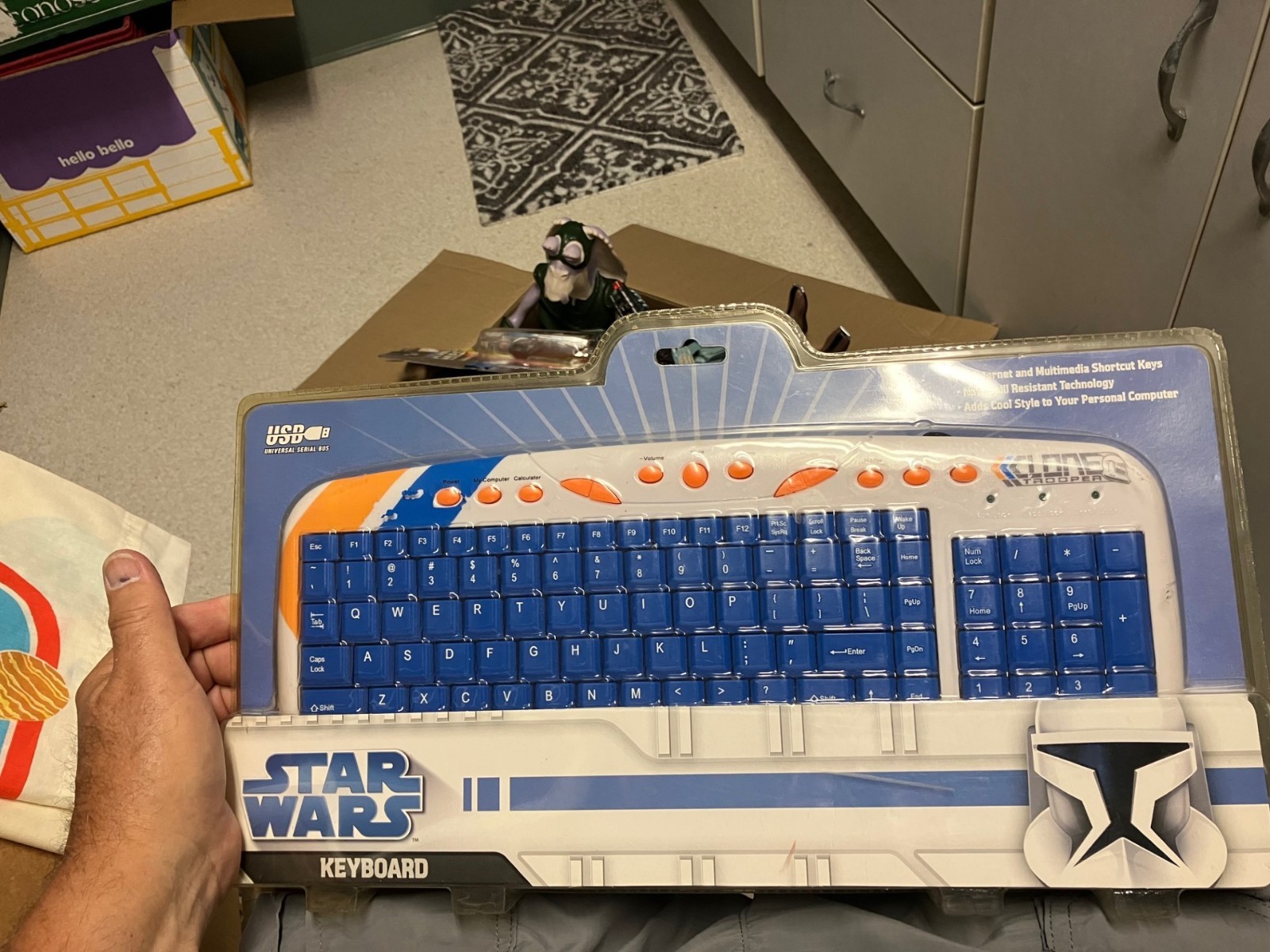 Vintage Star Wars Computer Keyboard