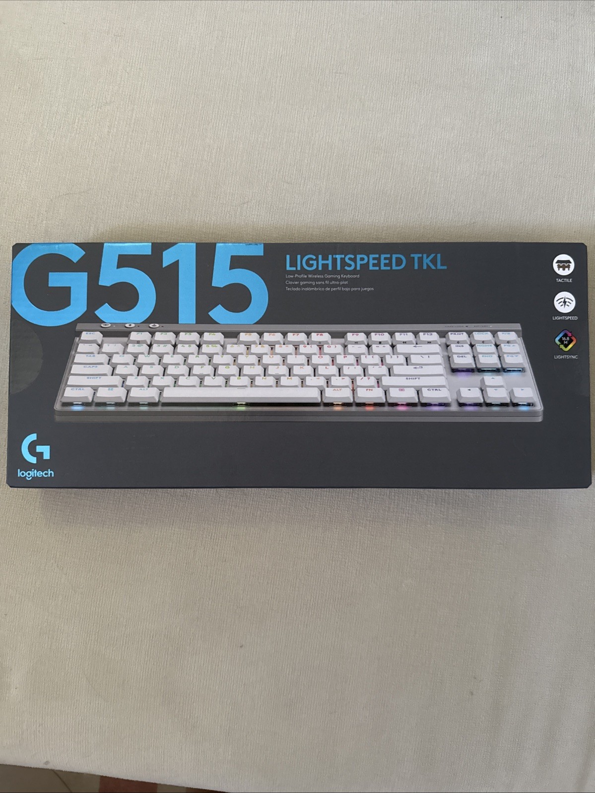 Logitech G515 Lightspeed TKL Wireless Gaming Keyboard Low Profile