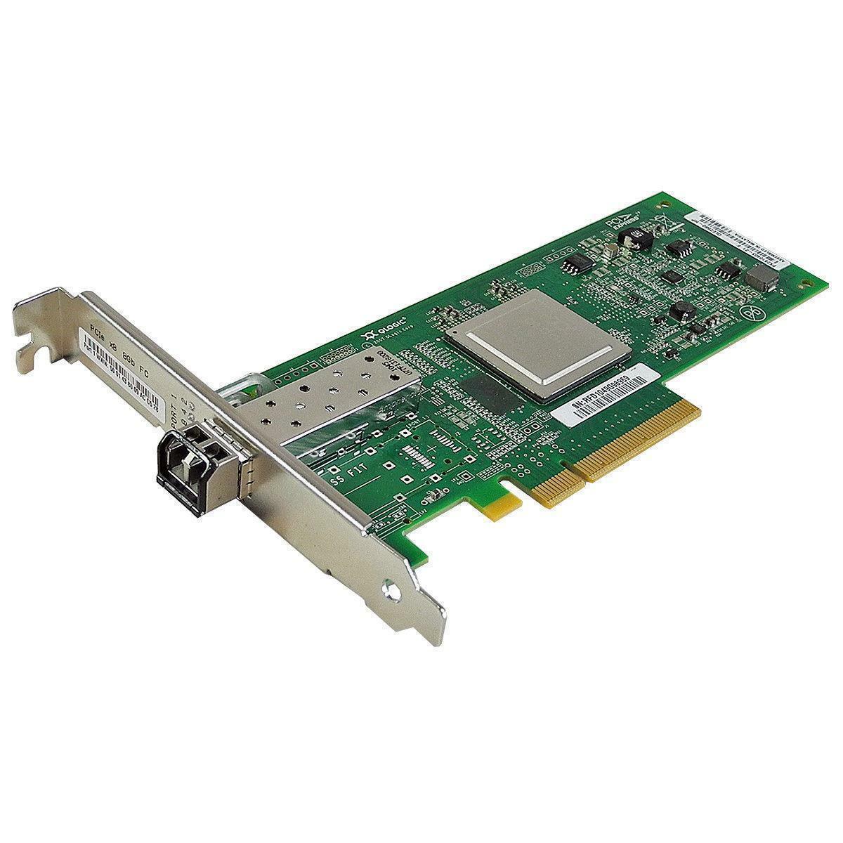 Dell QLogic QLE2560 FC Single Port 8Gb PCIe x8 Network Adapter 06H20P 0G417C FP