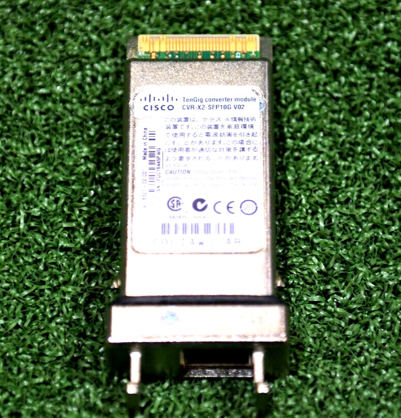Cisco CVR-X2-SFP10G X2 OneX Converter Module 10Gig Transceiver - 1YrWty 