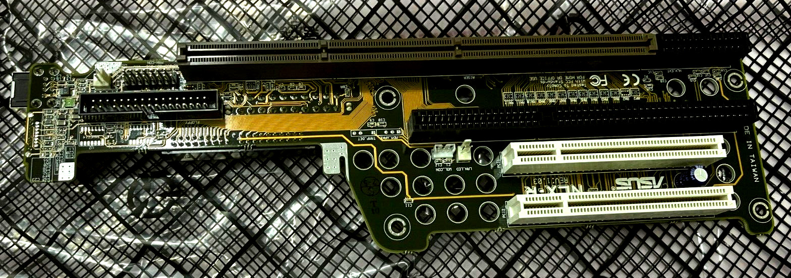 RARE ASUS NLX-R NLX RISER CARD B5N RISER/ATA66-XCY C1PR25-OXCYK SP98-N P2B-N RM2
