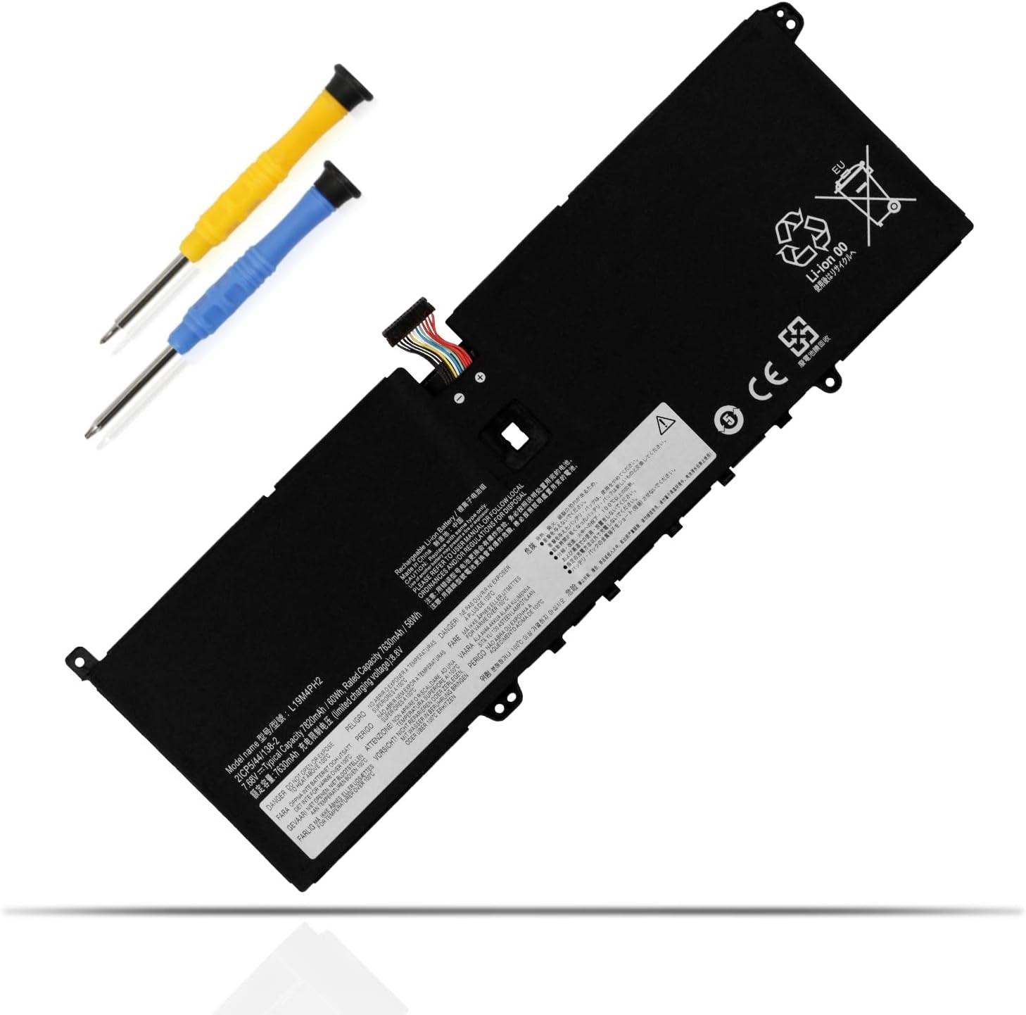 60Wh L19M4PH2 L19C4PH2 Laptop Battery for Lenovo Ideapad Yoga 9 14ITL5 82BG